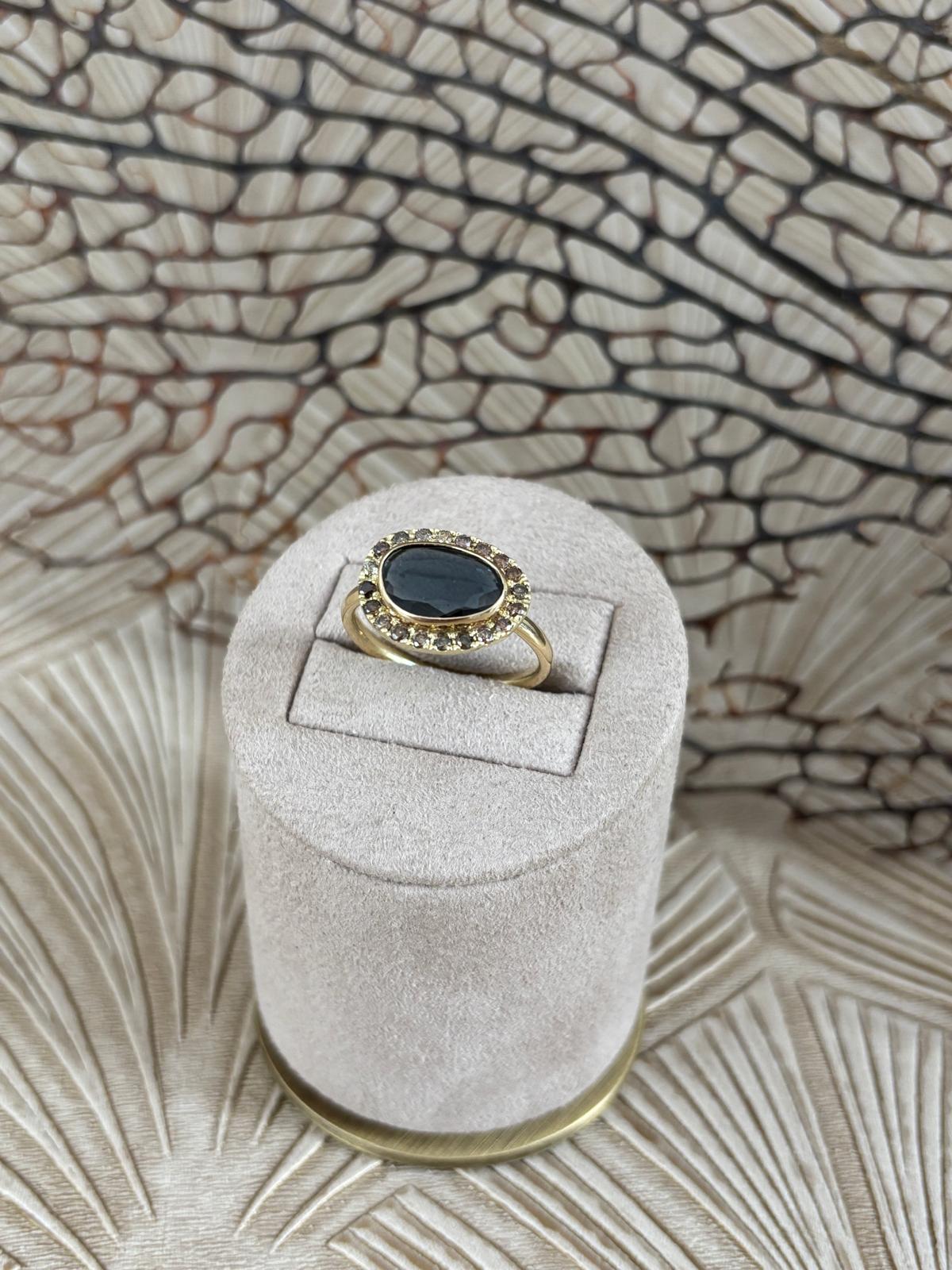 Paradise Spinel Diamant Ring Liggend