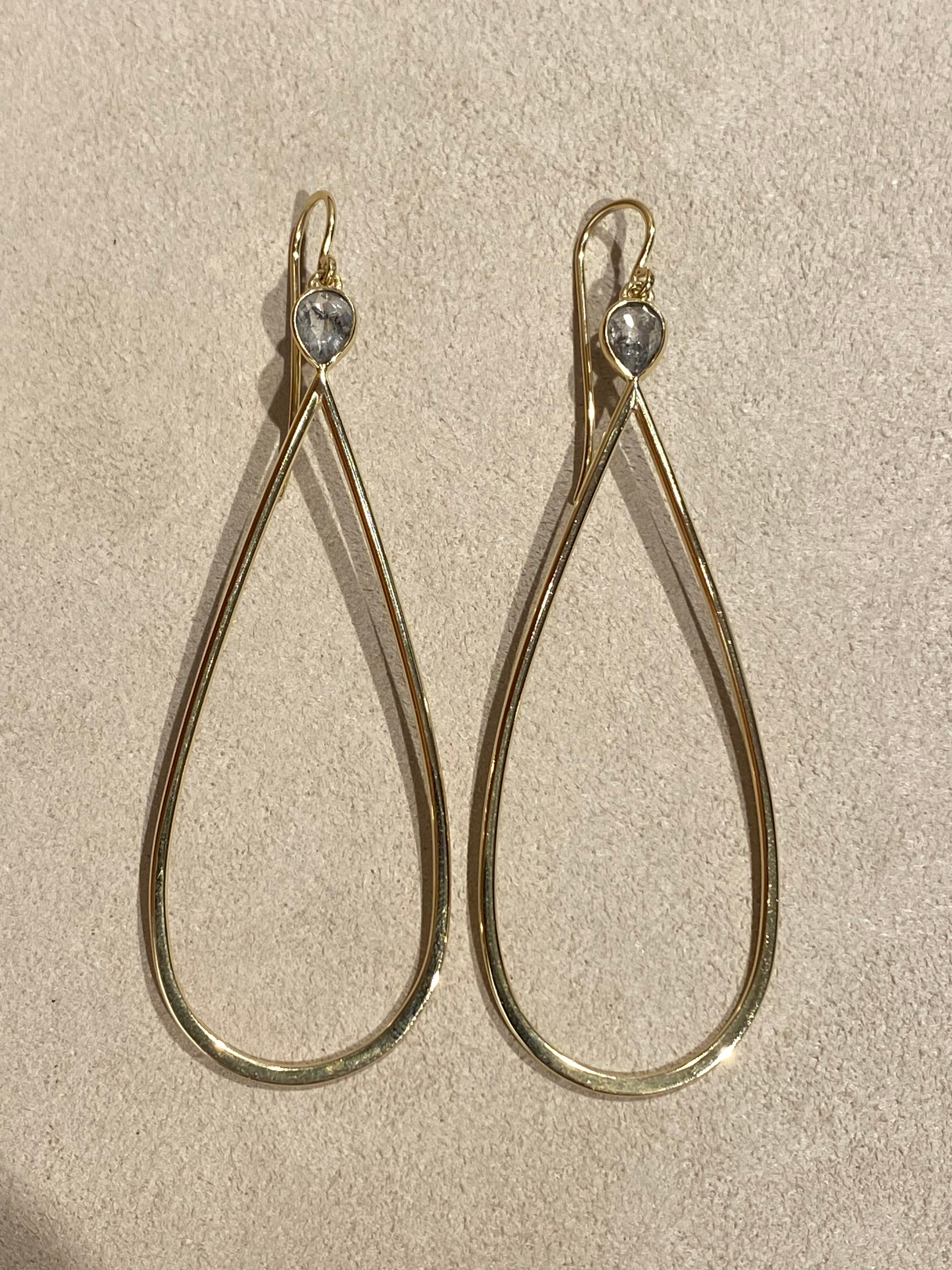 Duppel Diamant Oorbellen