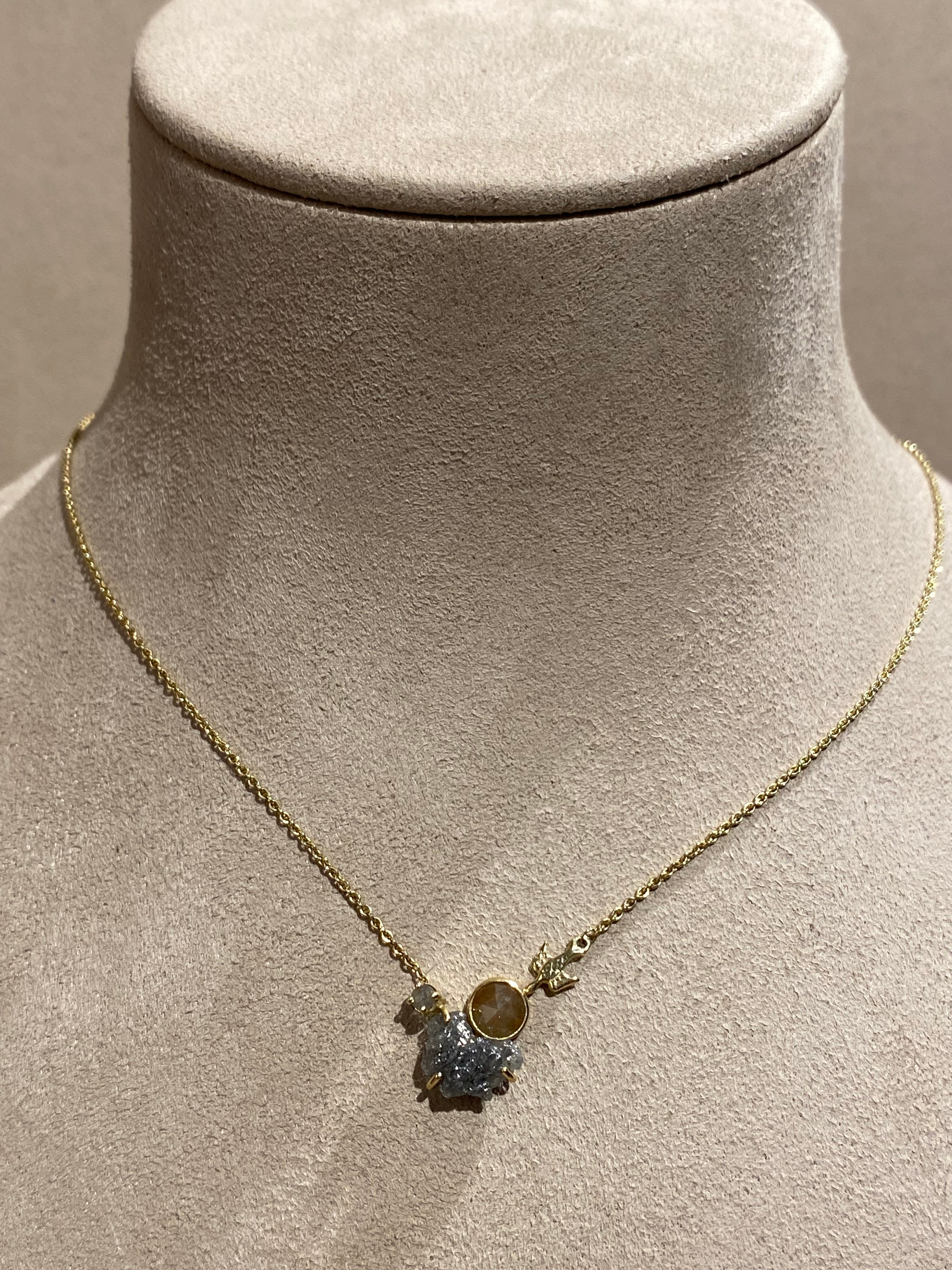 Diamant Duif Ketting