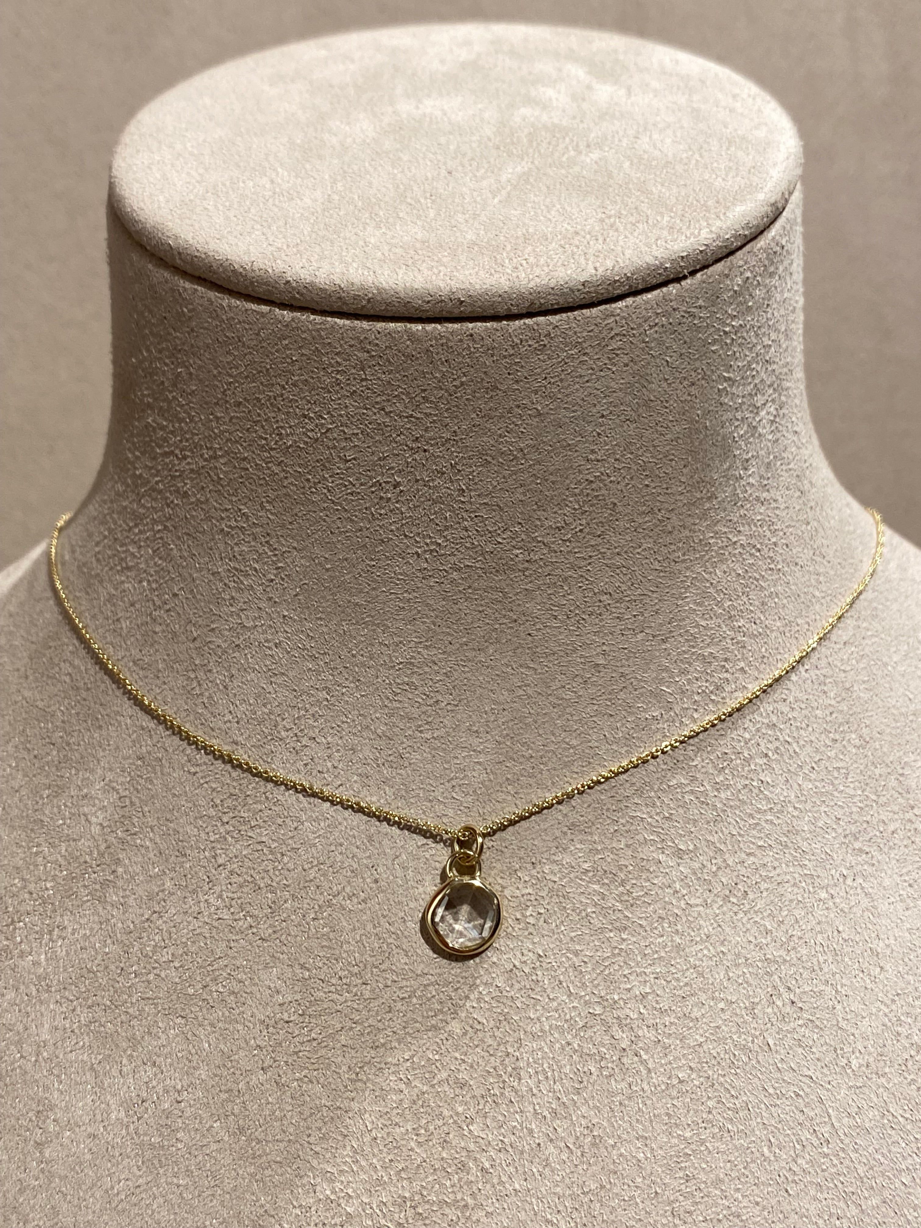Antieke Diamant Hanger