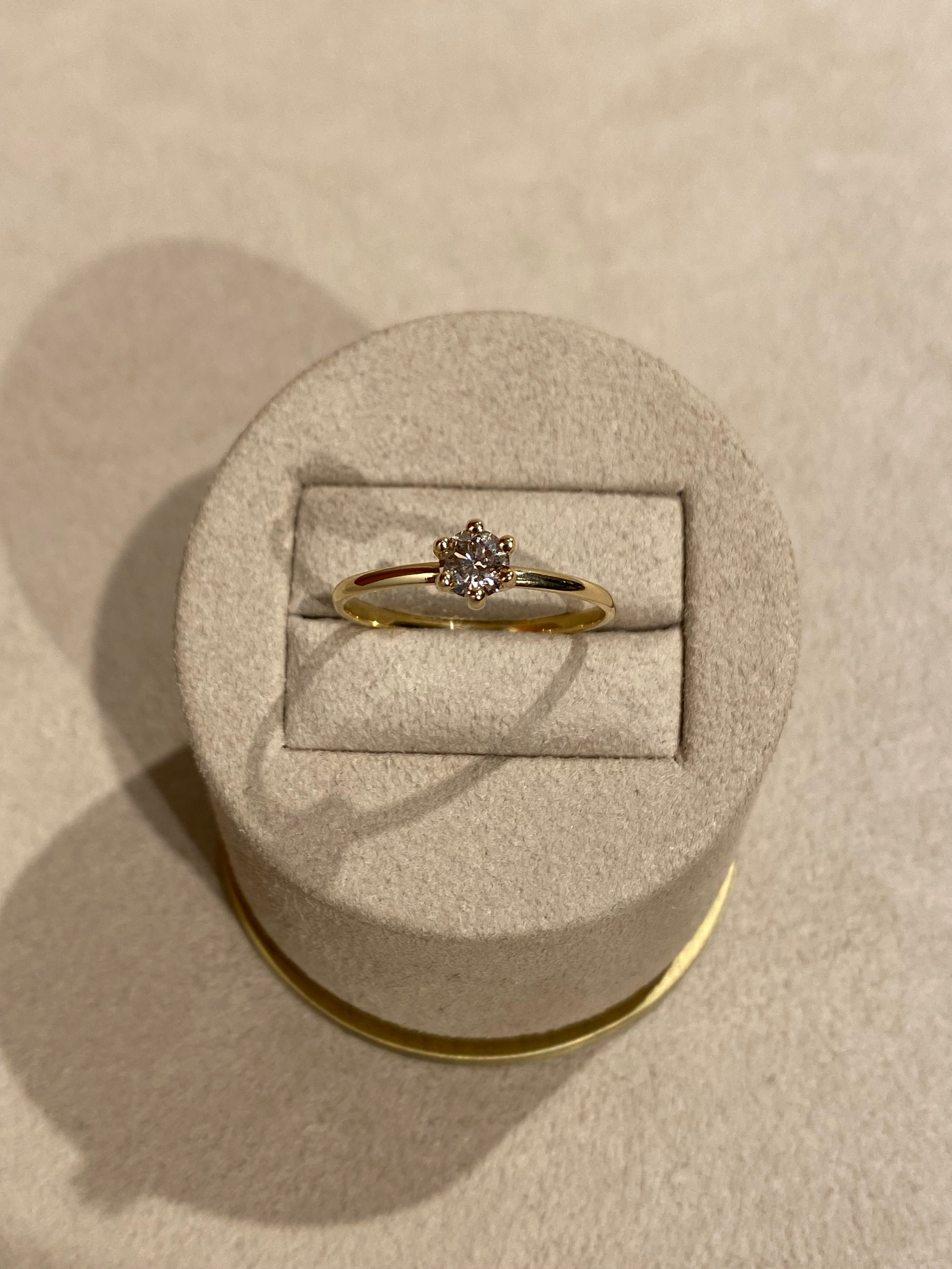 Champagne Diamant Ring
