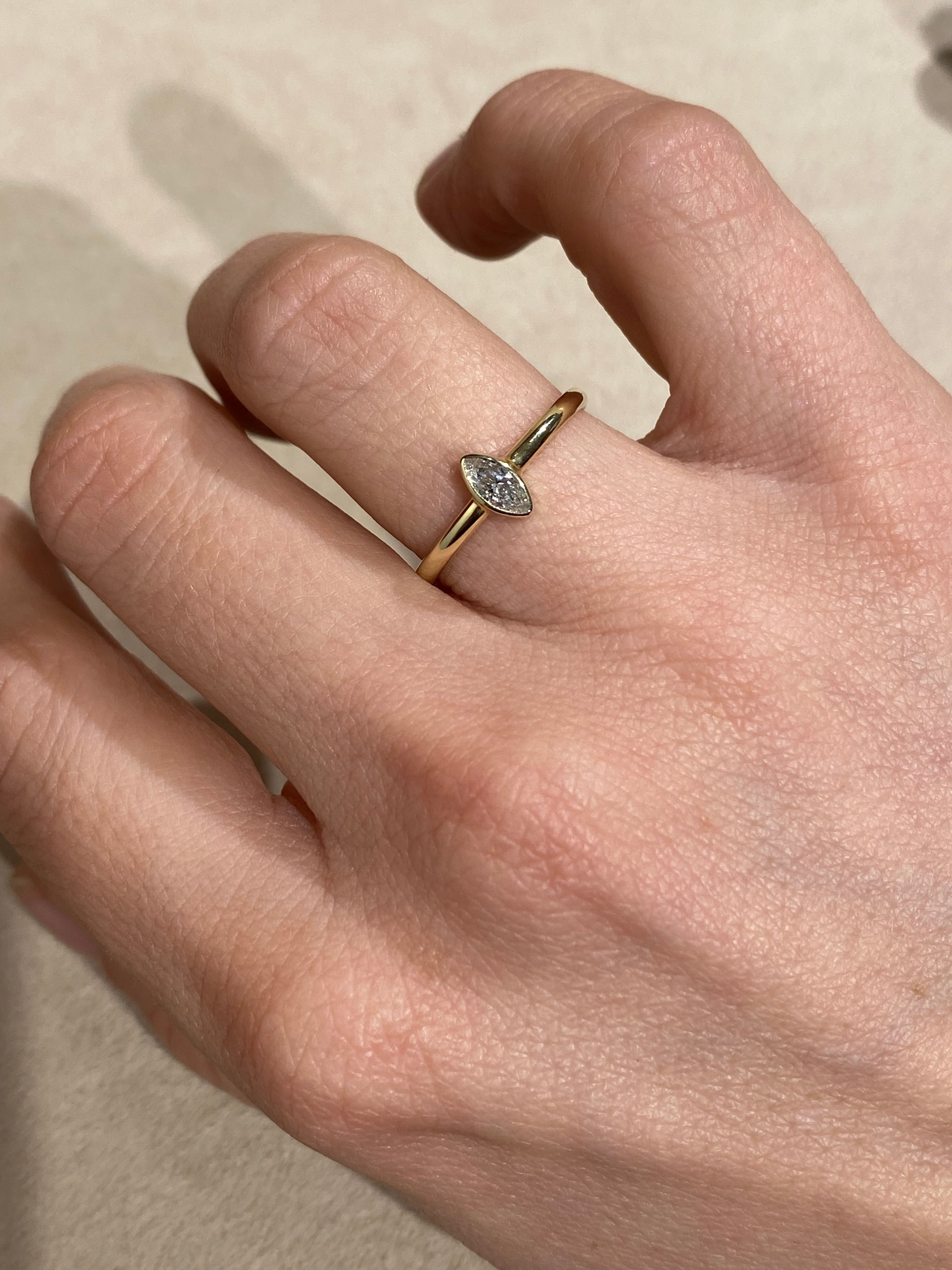Klassieke Marquise Ring