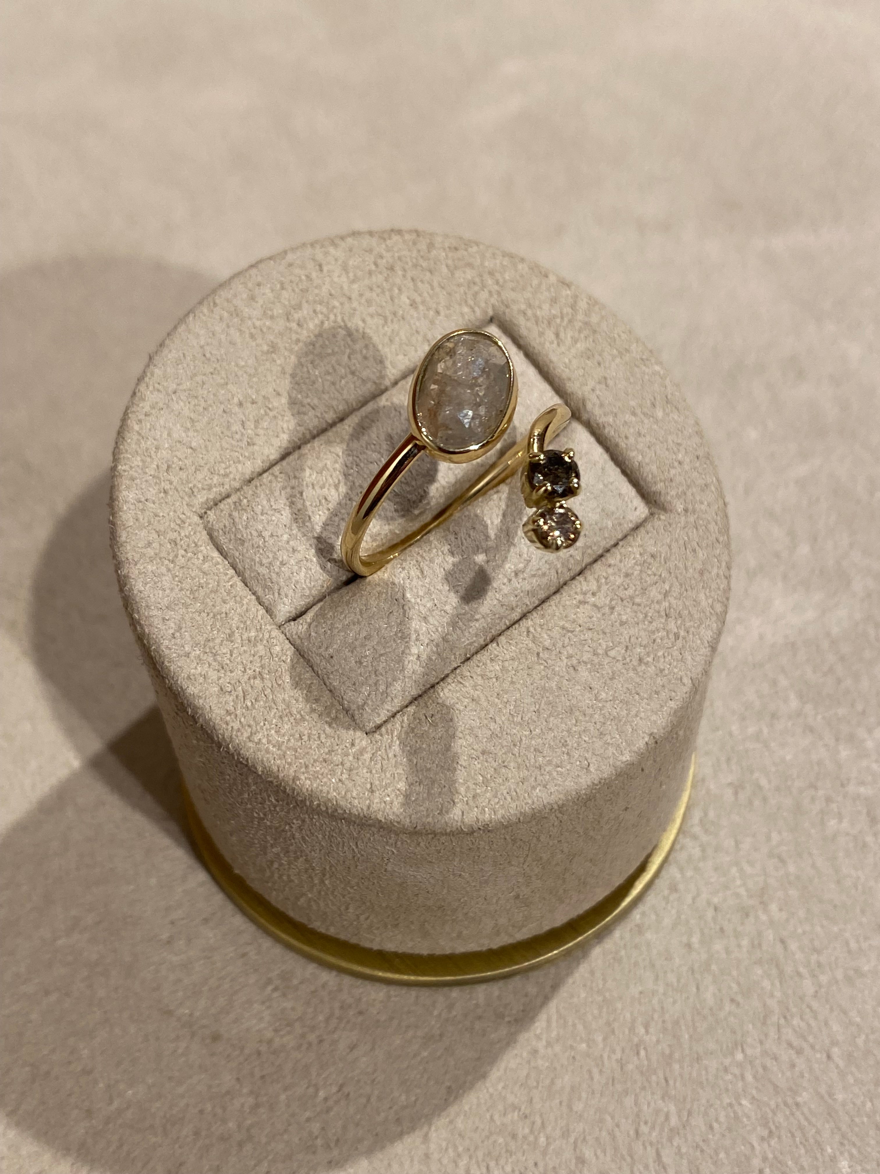 Diamant Slang Ring