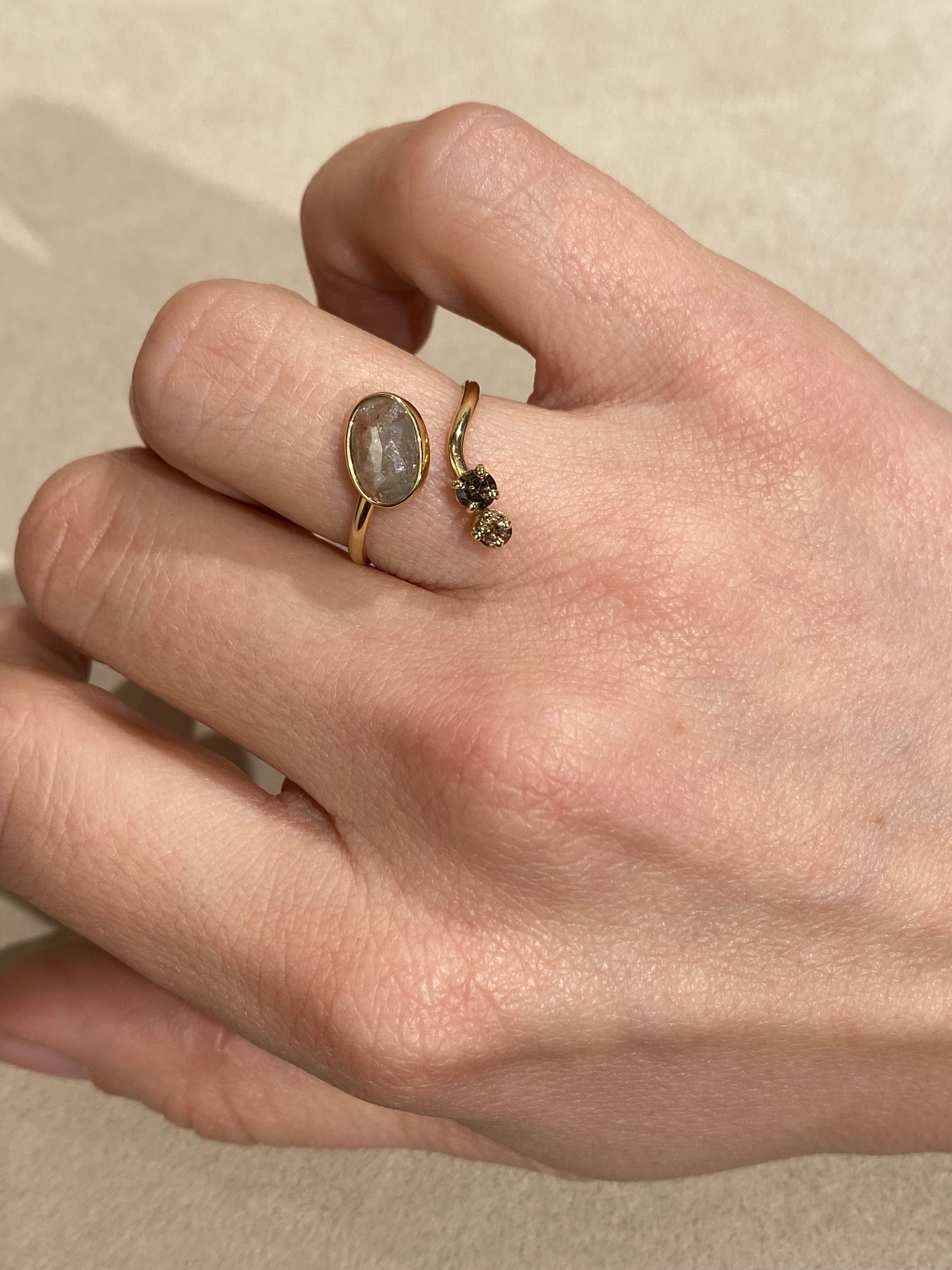 Diamant Slang Ring