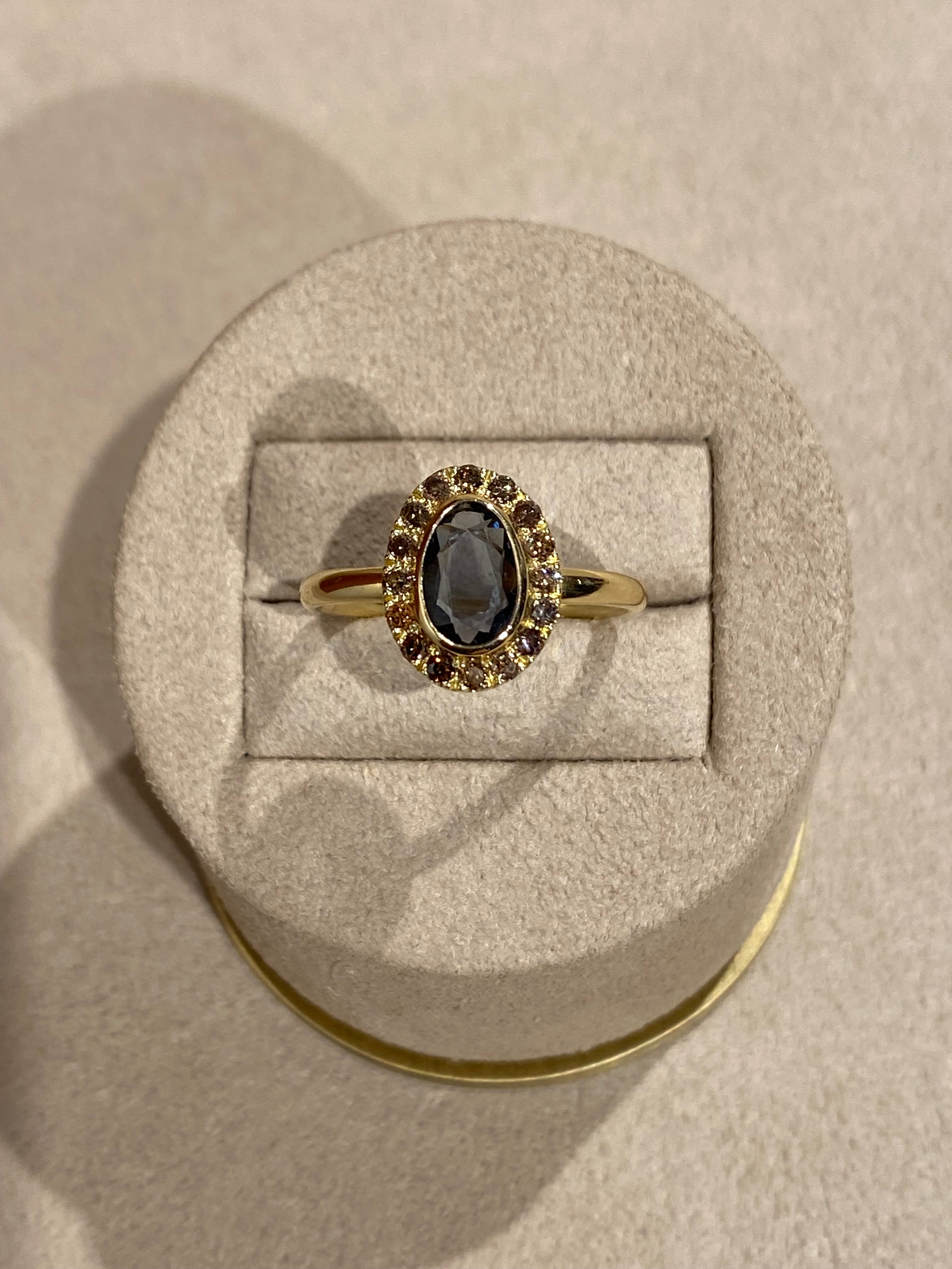 Paradijs Spinel Diamant Ring