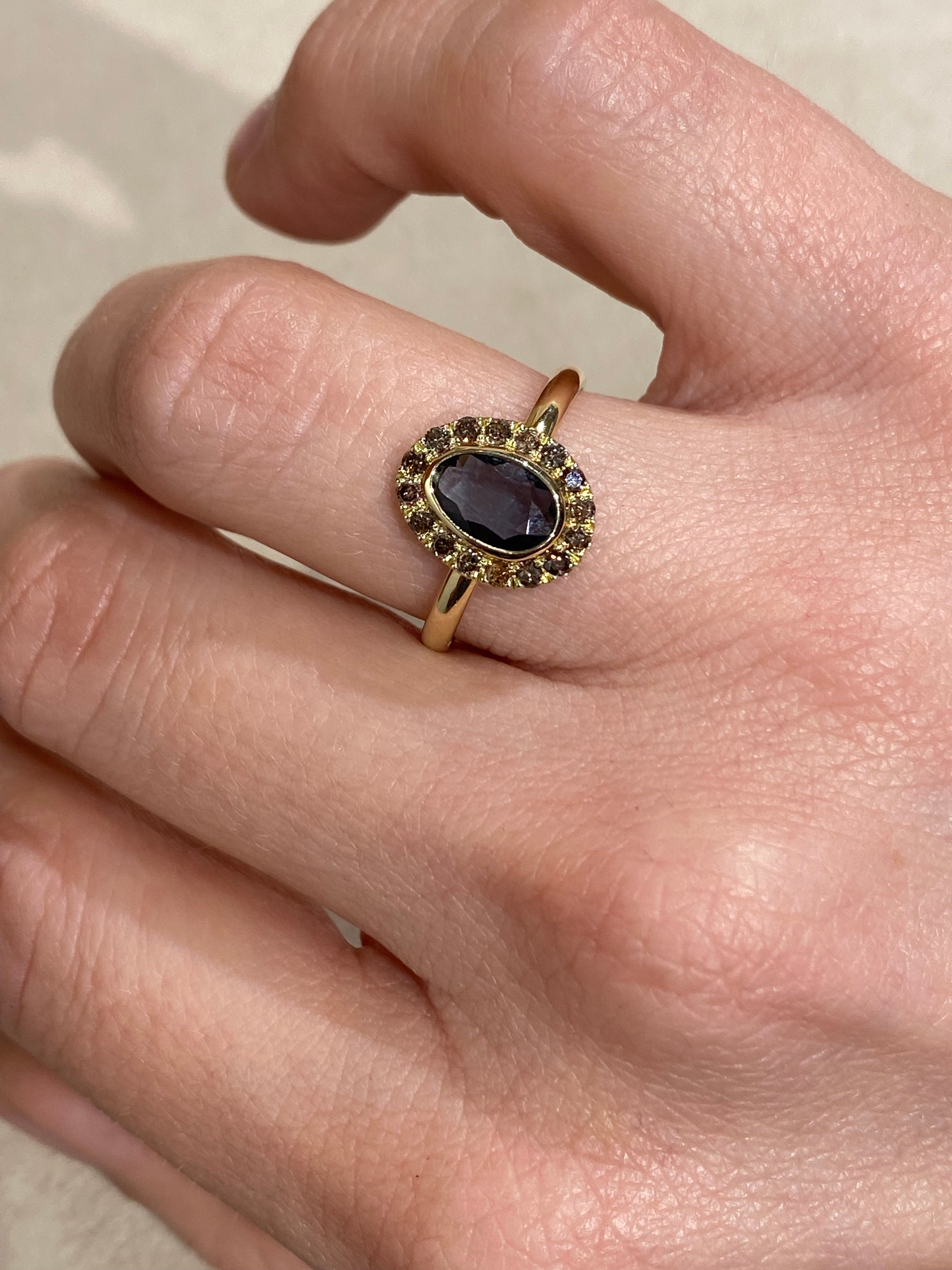 Paradijs Spinel Diamant Ring