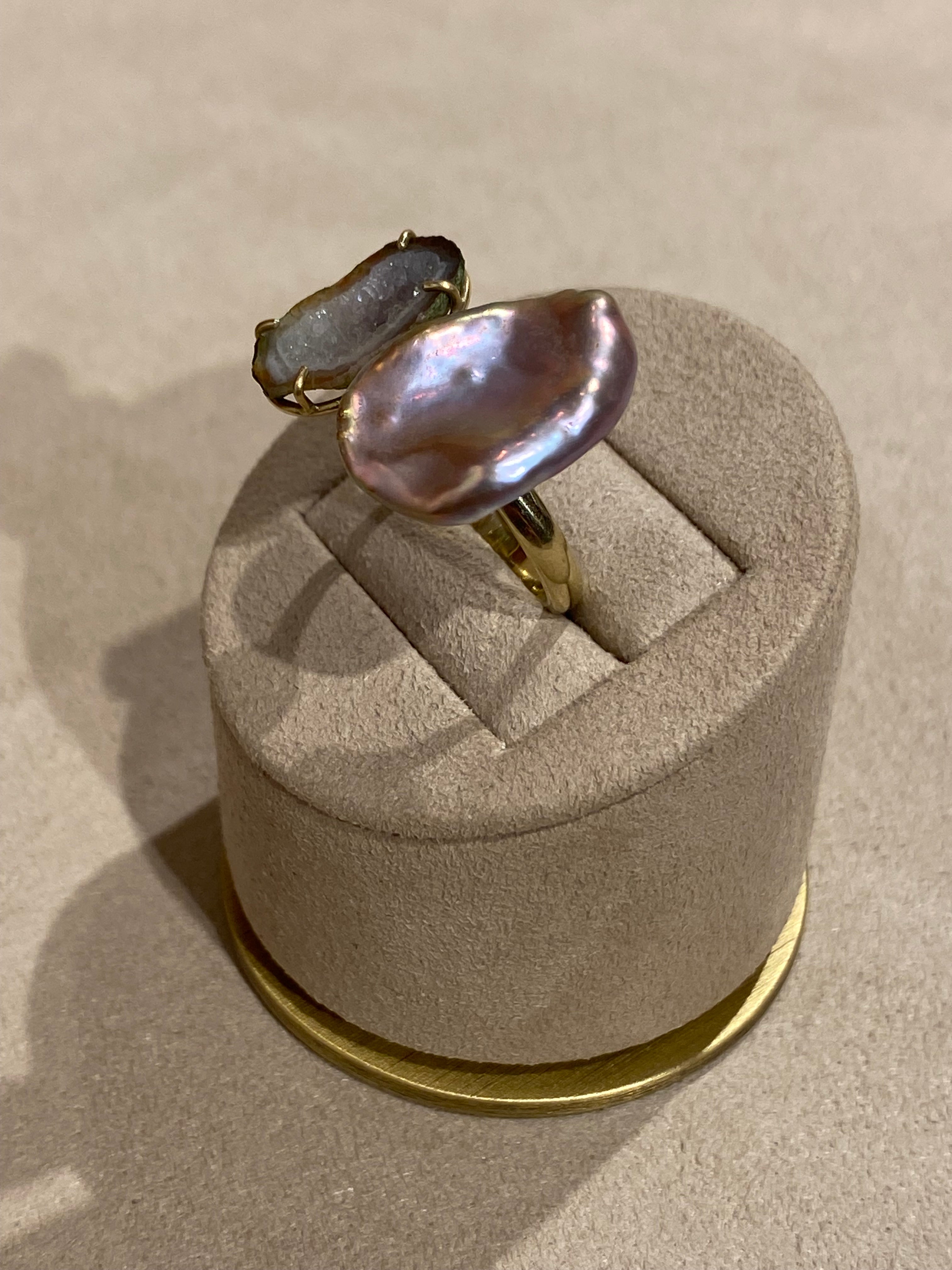 Geode Keshi Ring