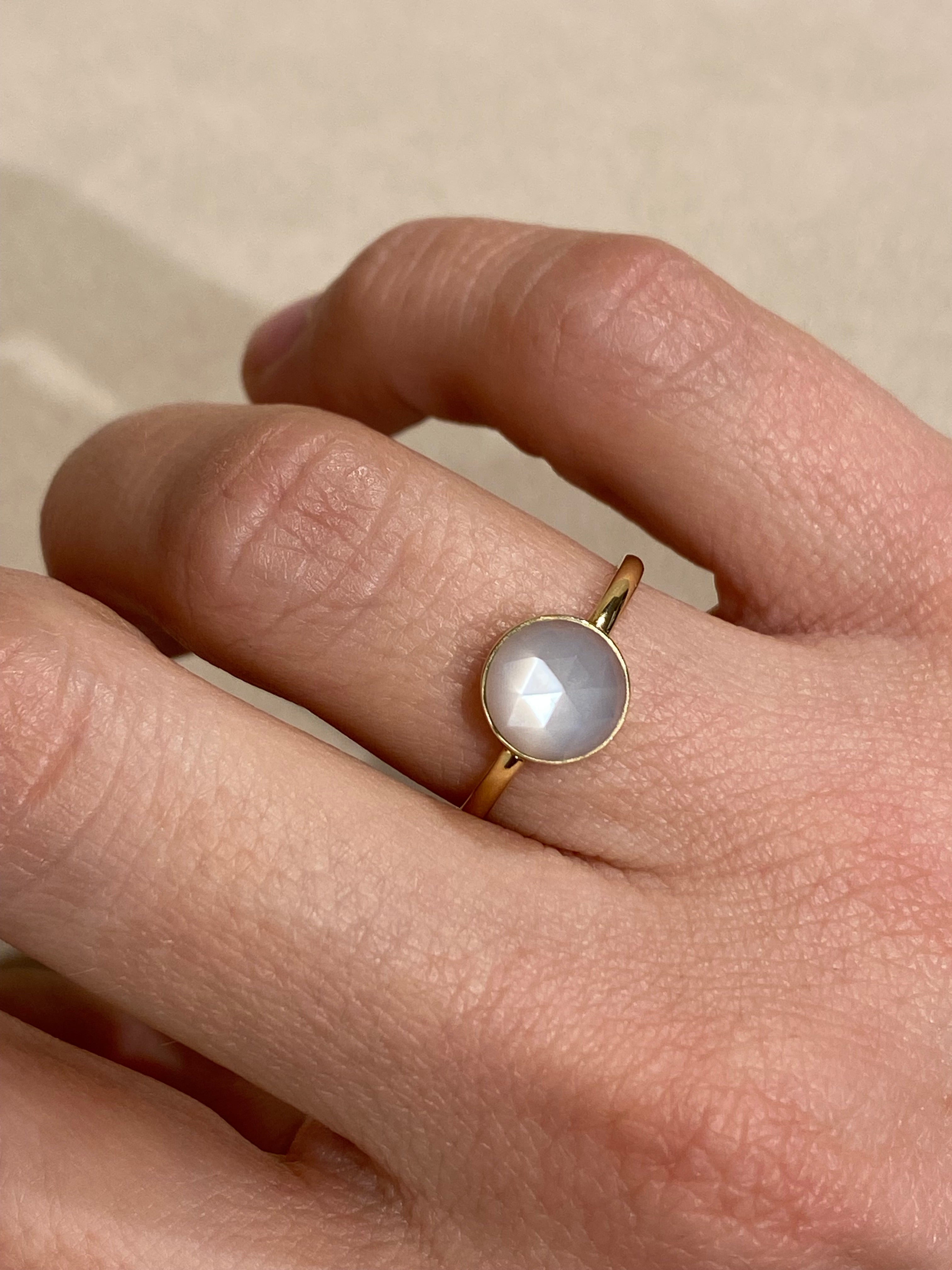 India Maansteen Ring