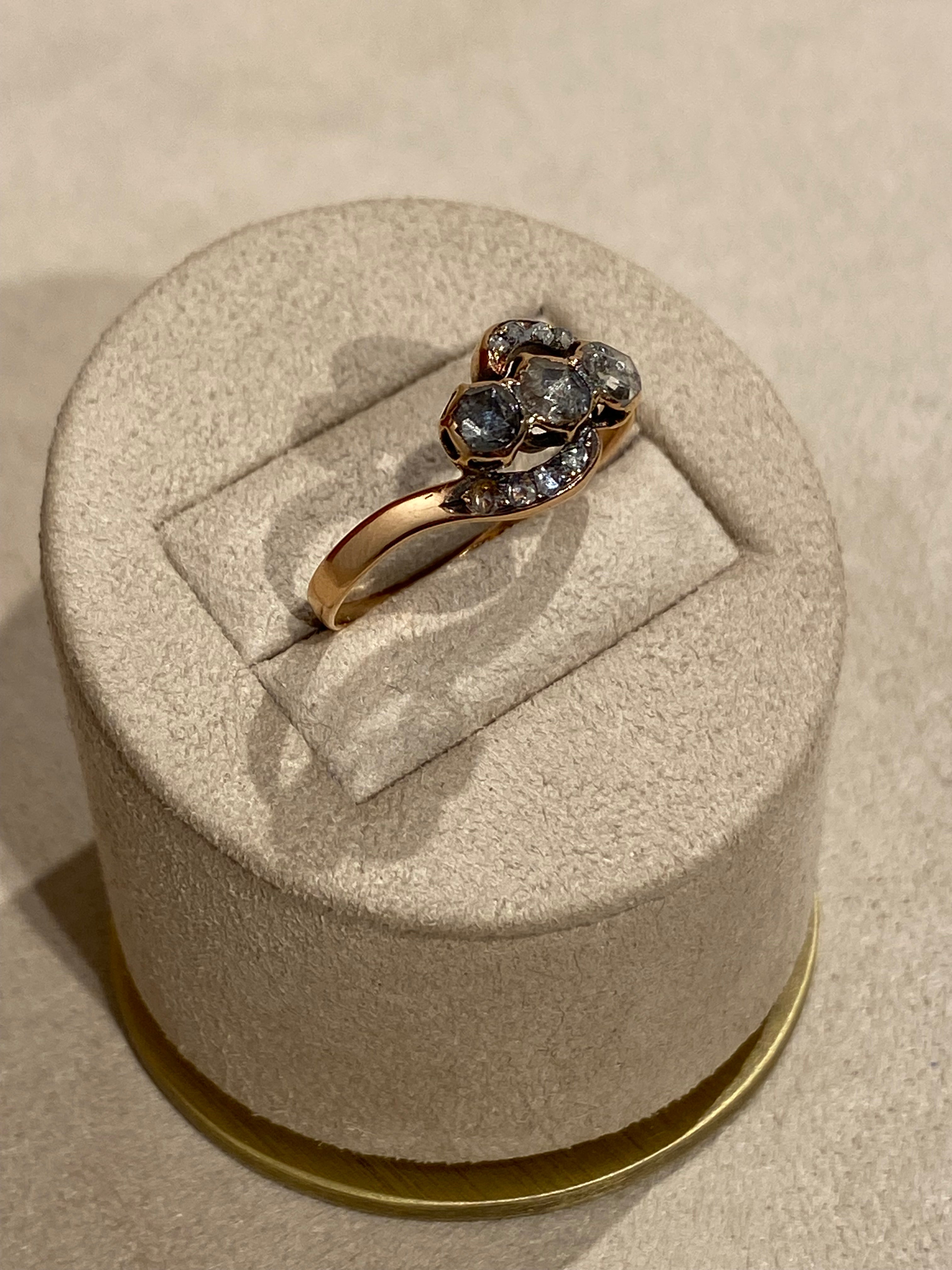 Rosé Roosdiamant Ring