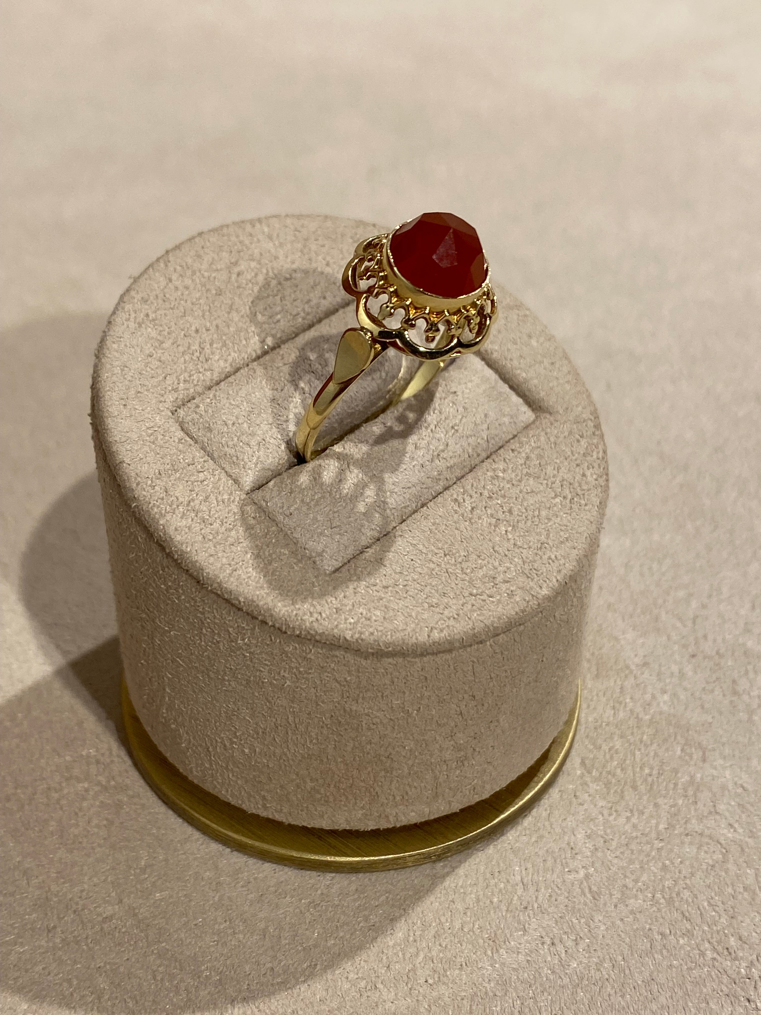 Carneool Ring