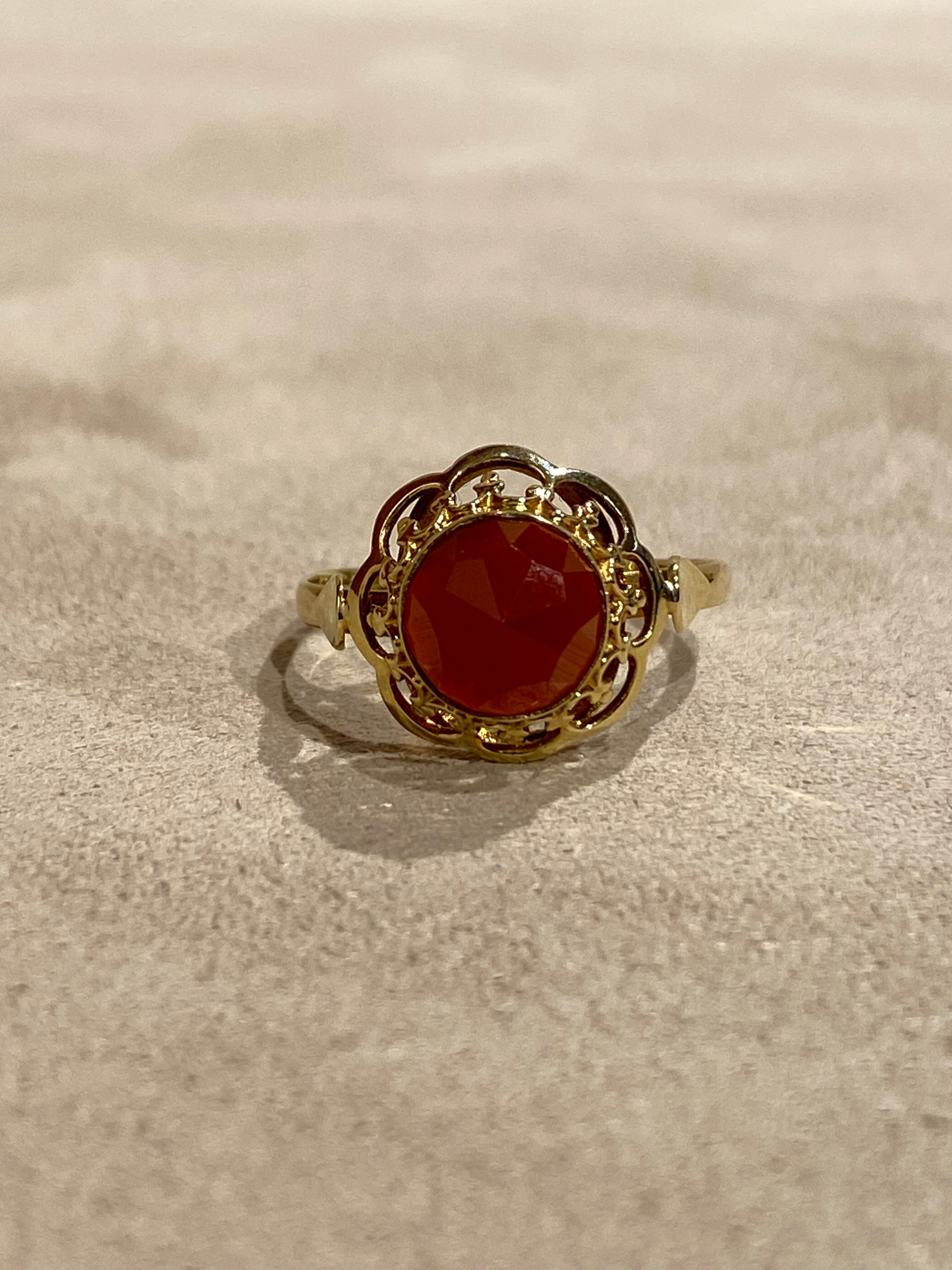 Carneool Ring