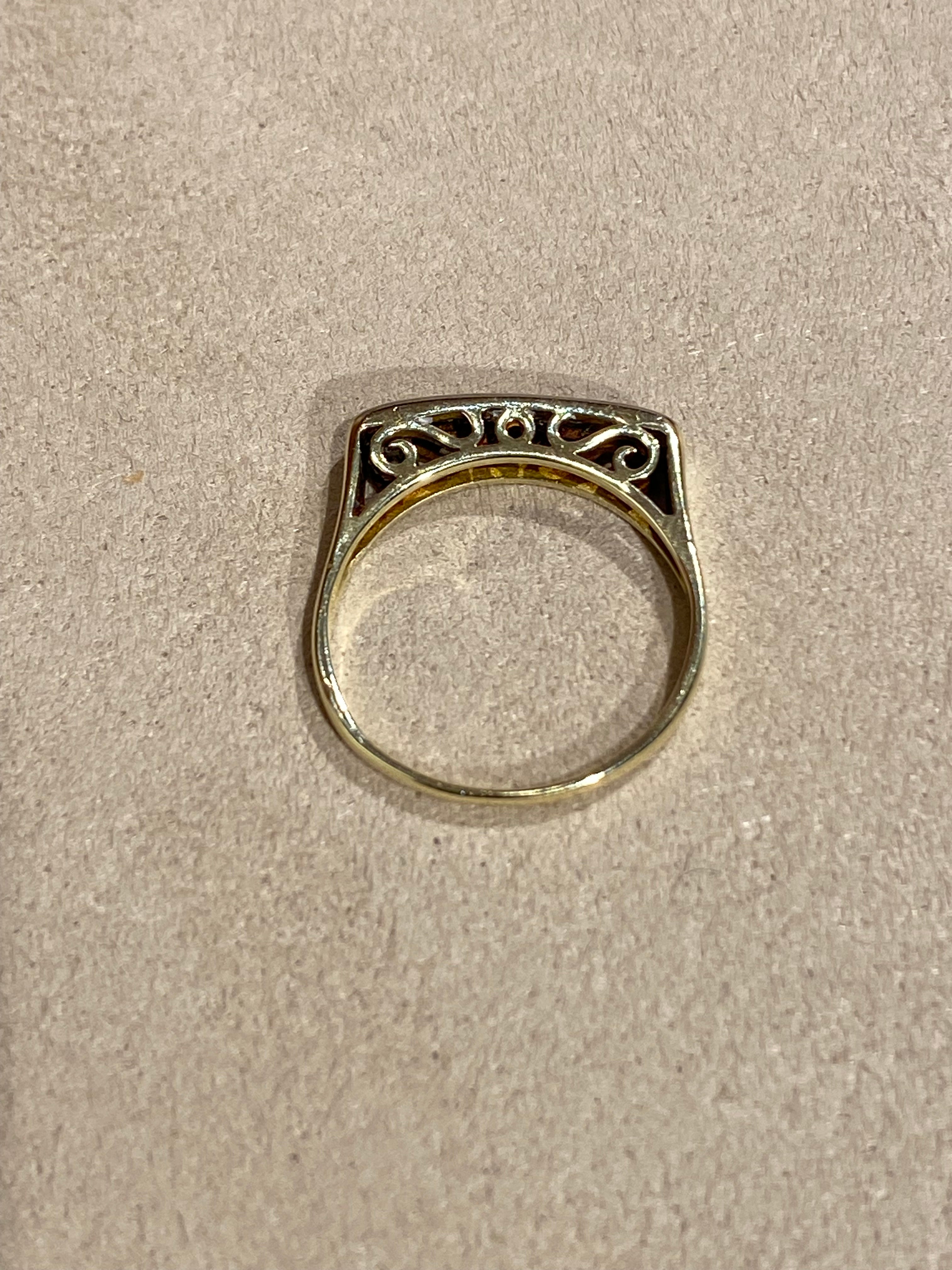 Vintage Opengewerkte Rijring