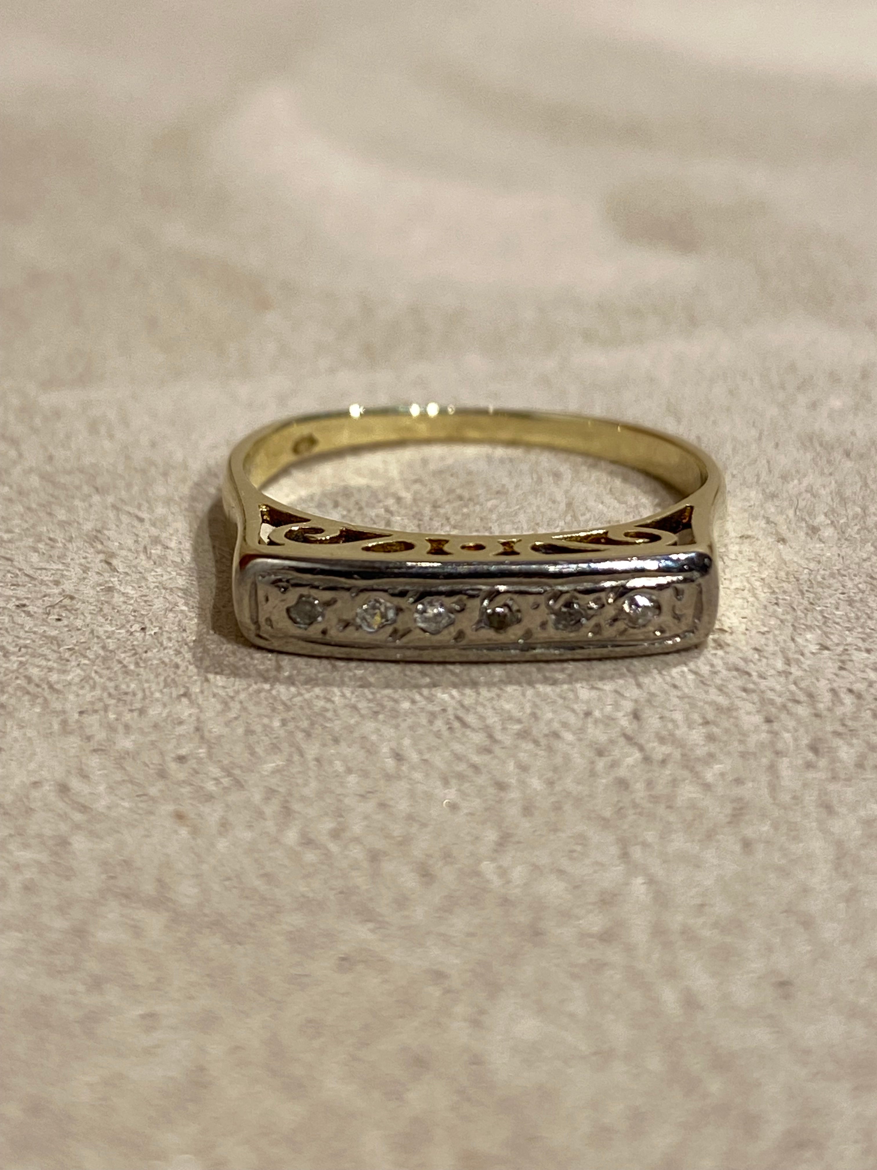 Vintage Opengewerkte Rijring