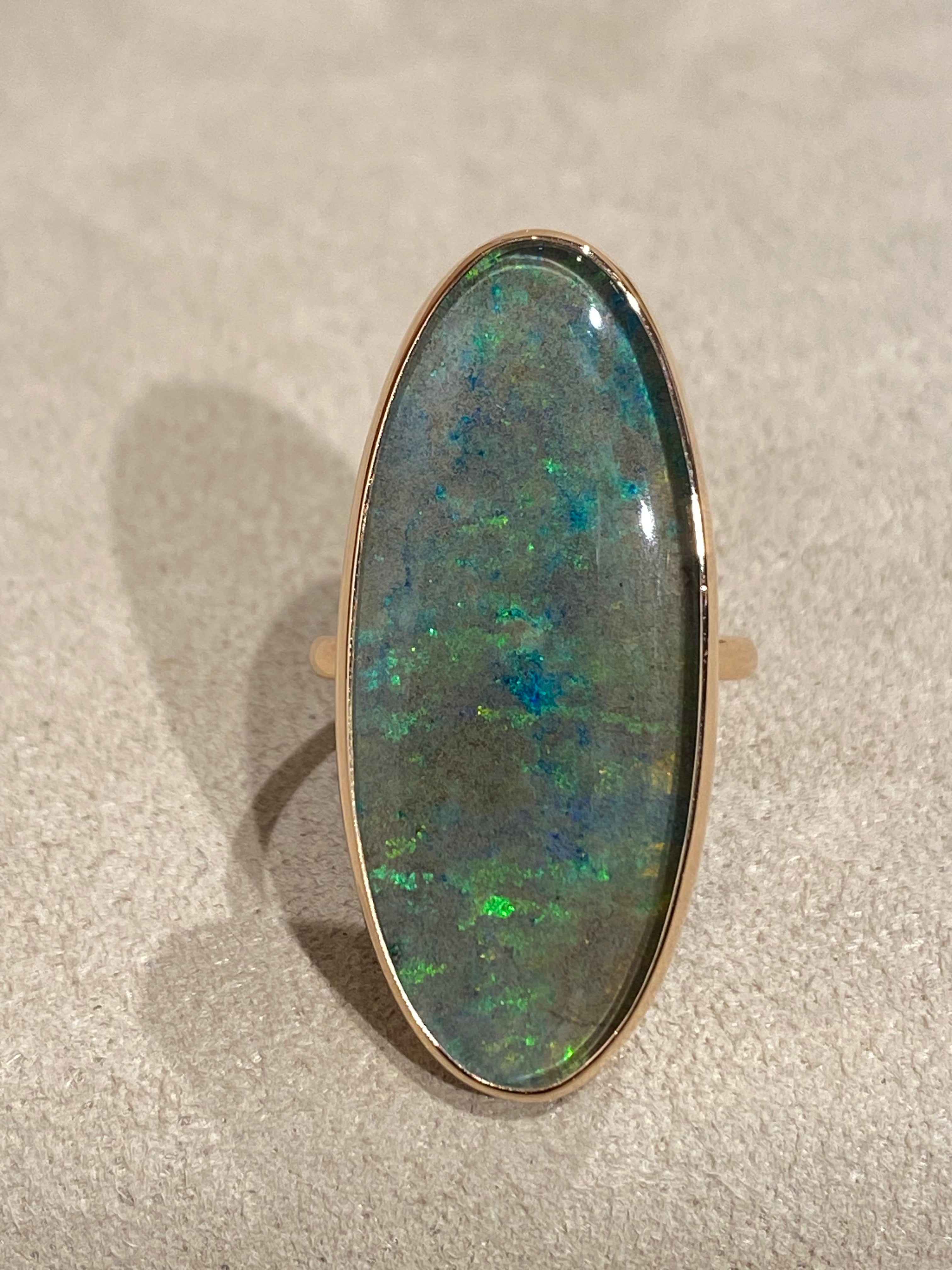 Jungel Opaal Ring