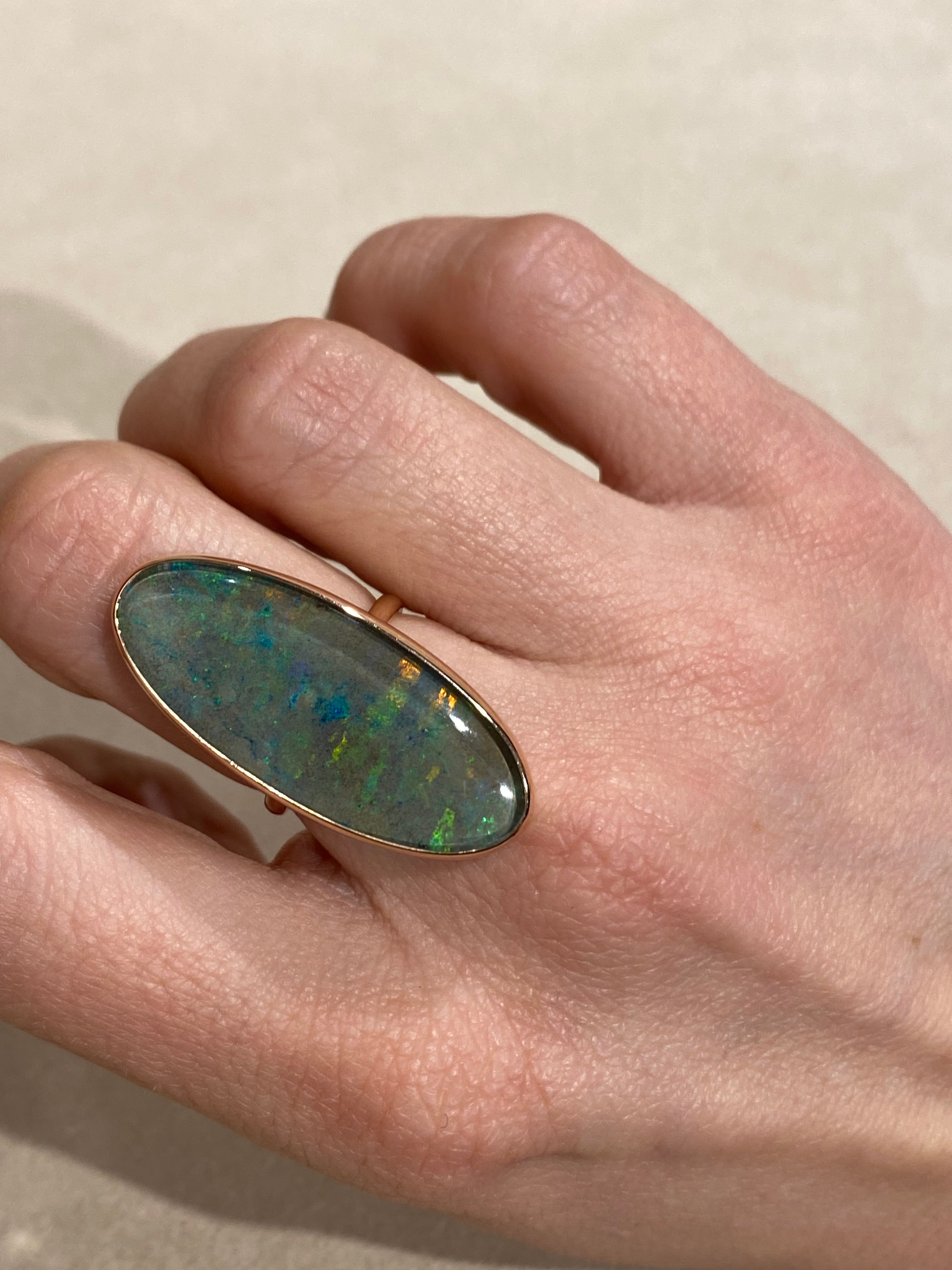 Jungel Opaal Ring