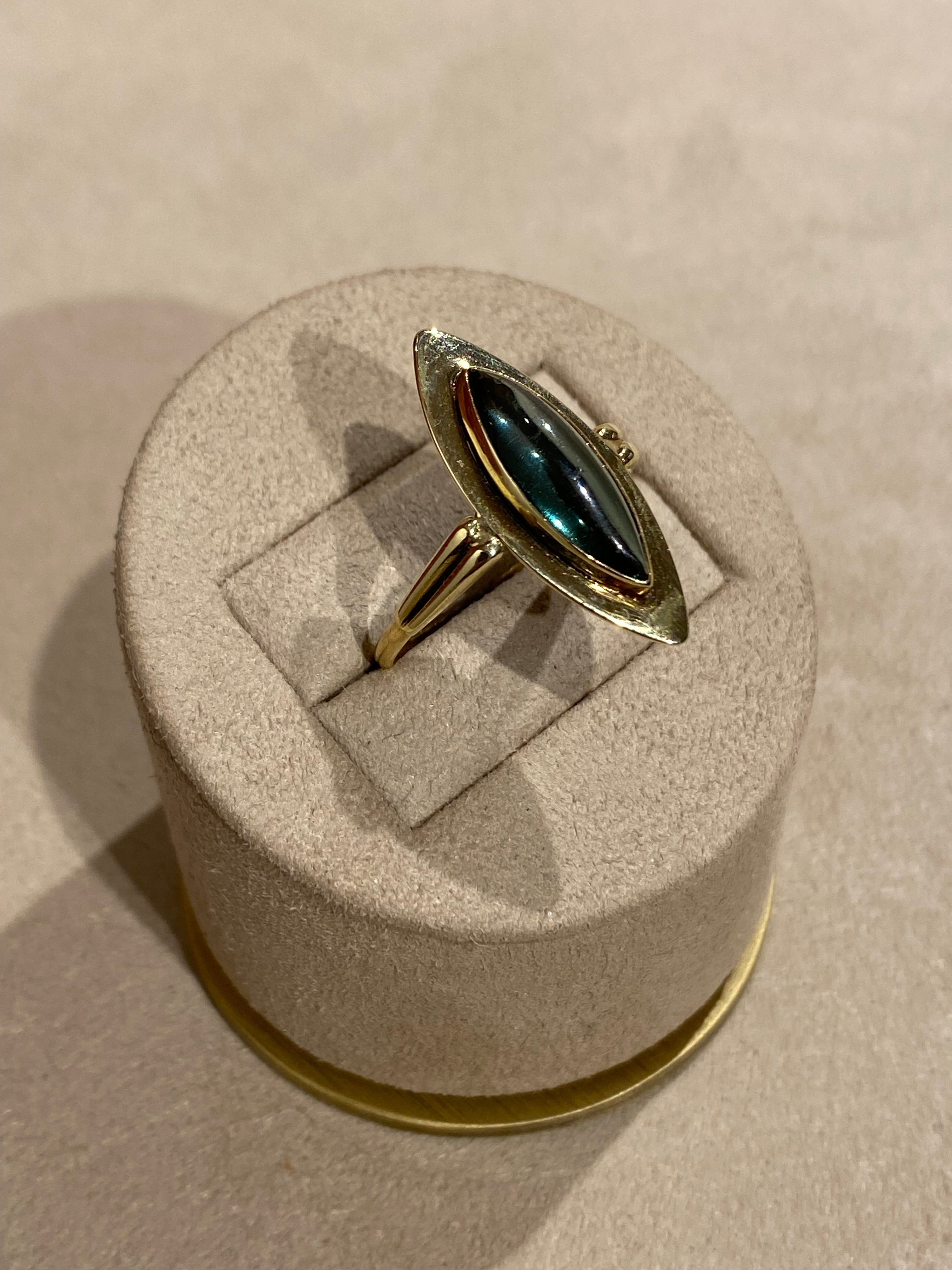 Vintage Toermalijn Ring