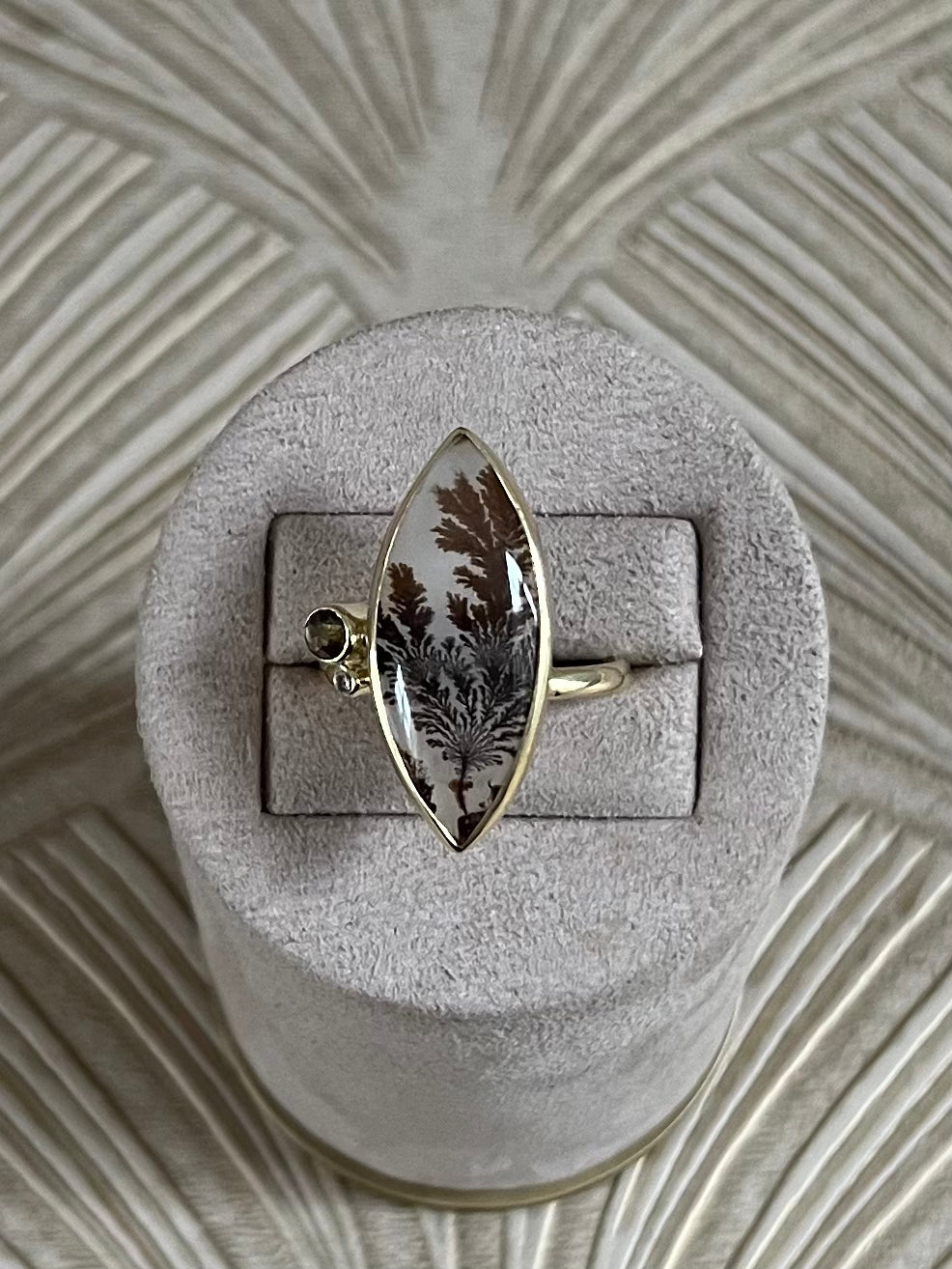 Dendriet Diamant Ring
