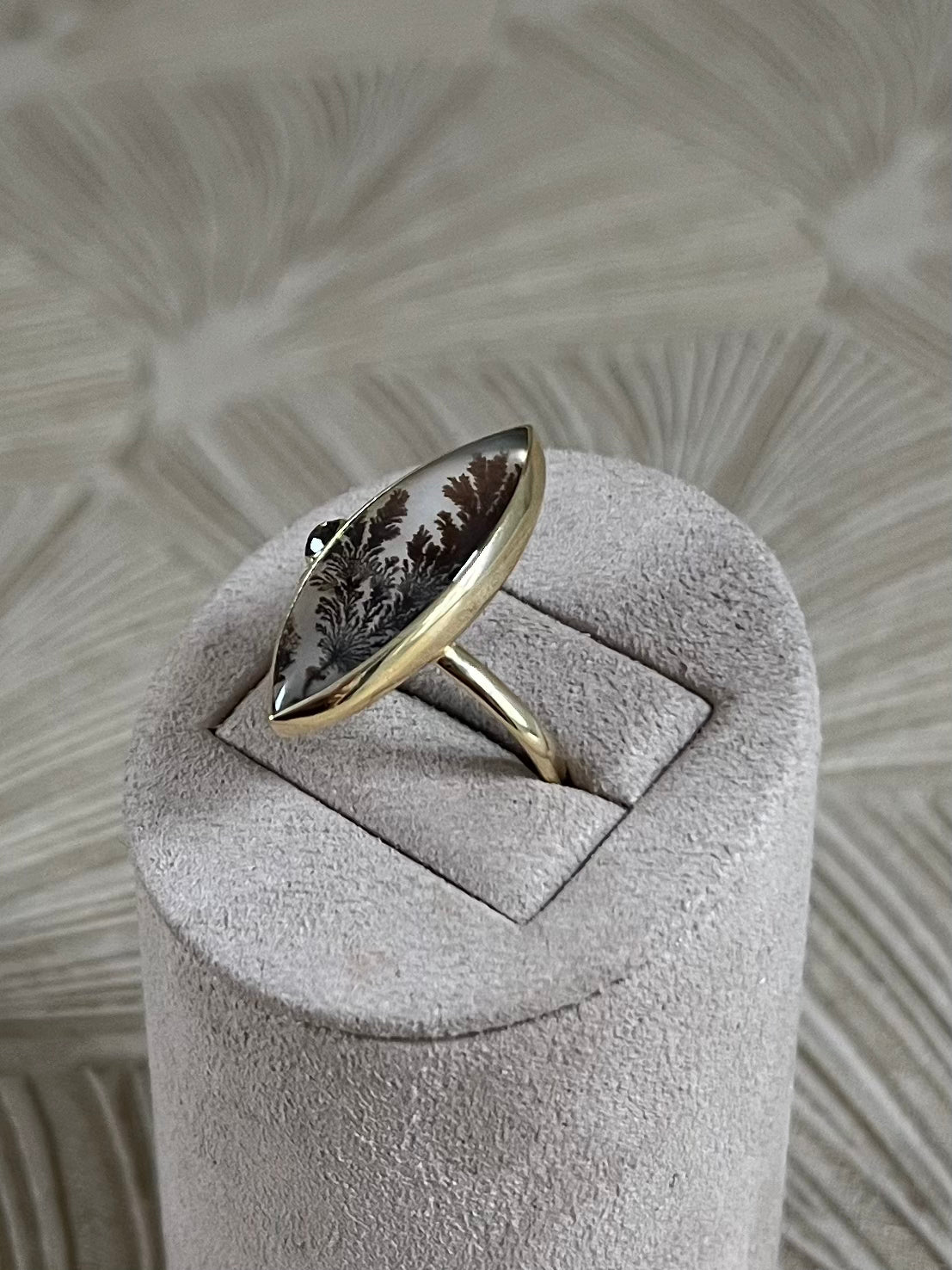 Dendriet Diamant Ring