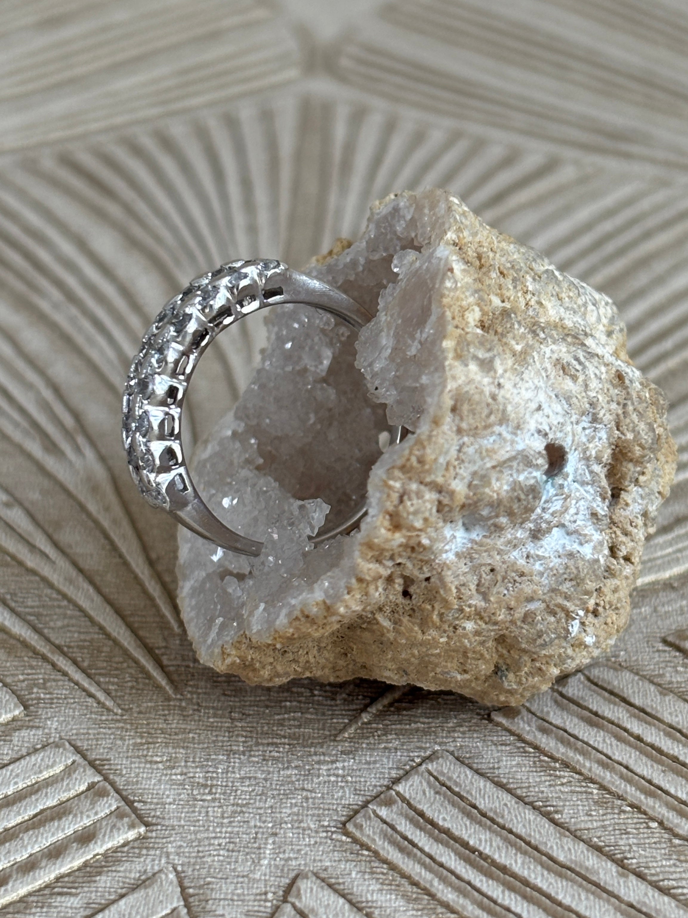 Baquette Briljant Diamanten Rijring