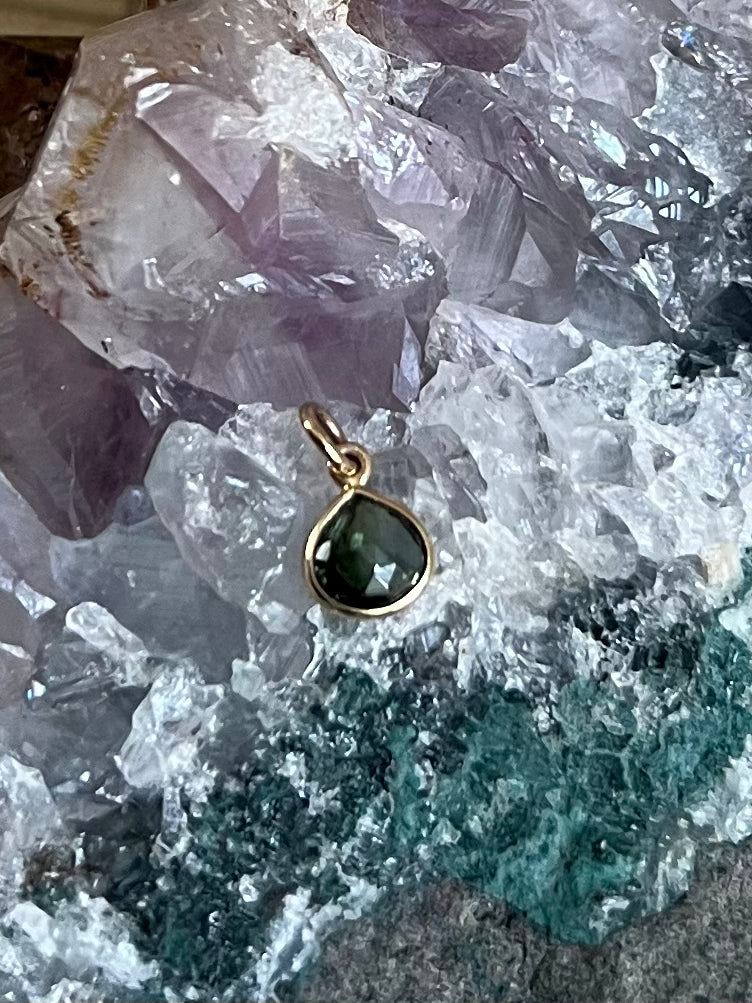Groene Toermalijn Hanger