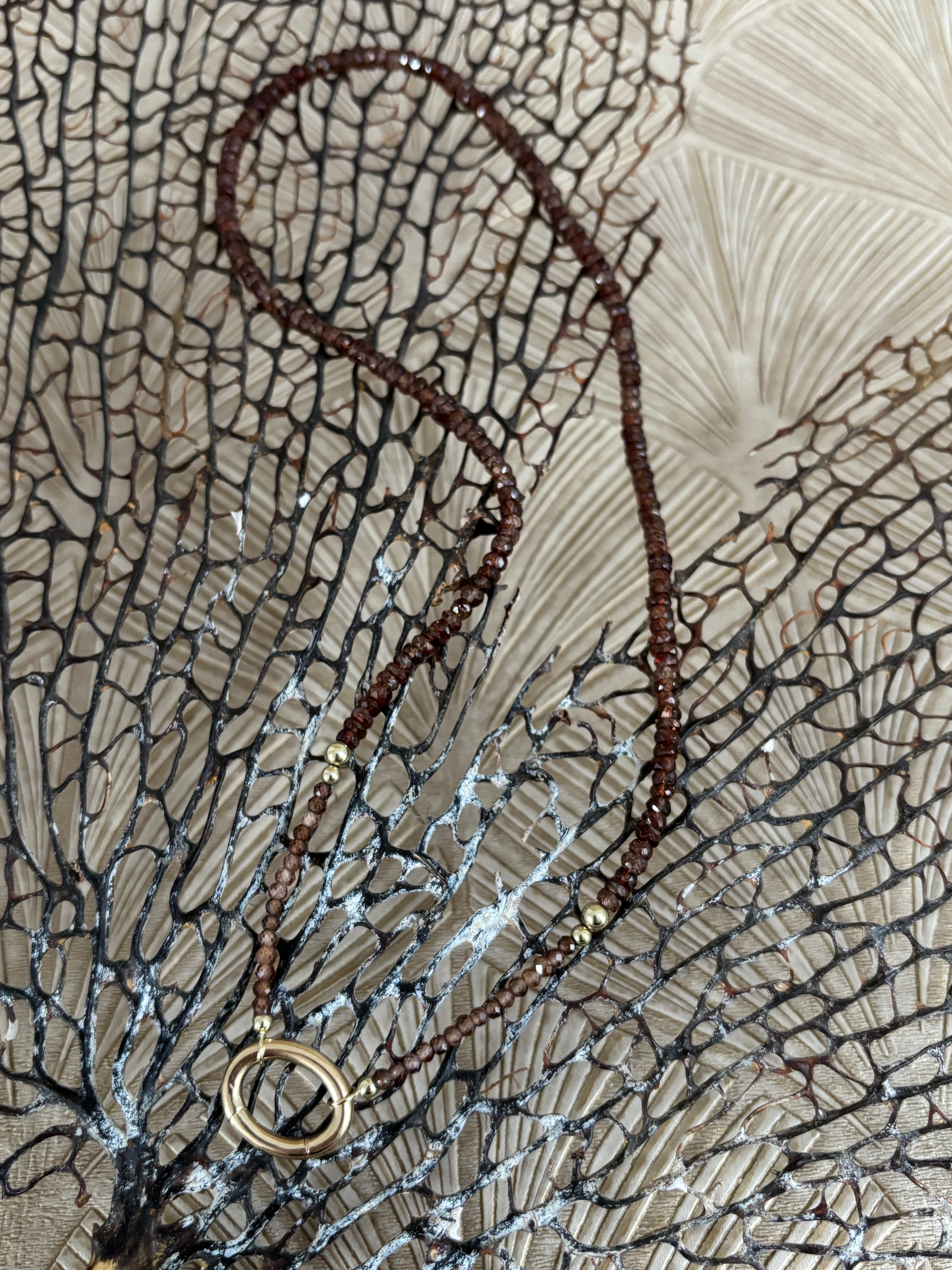 Zirkoon Ketting Paperclip