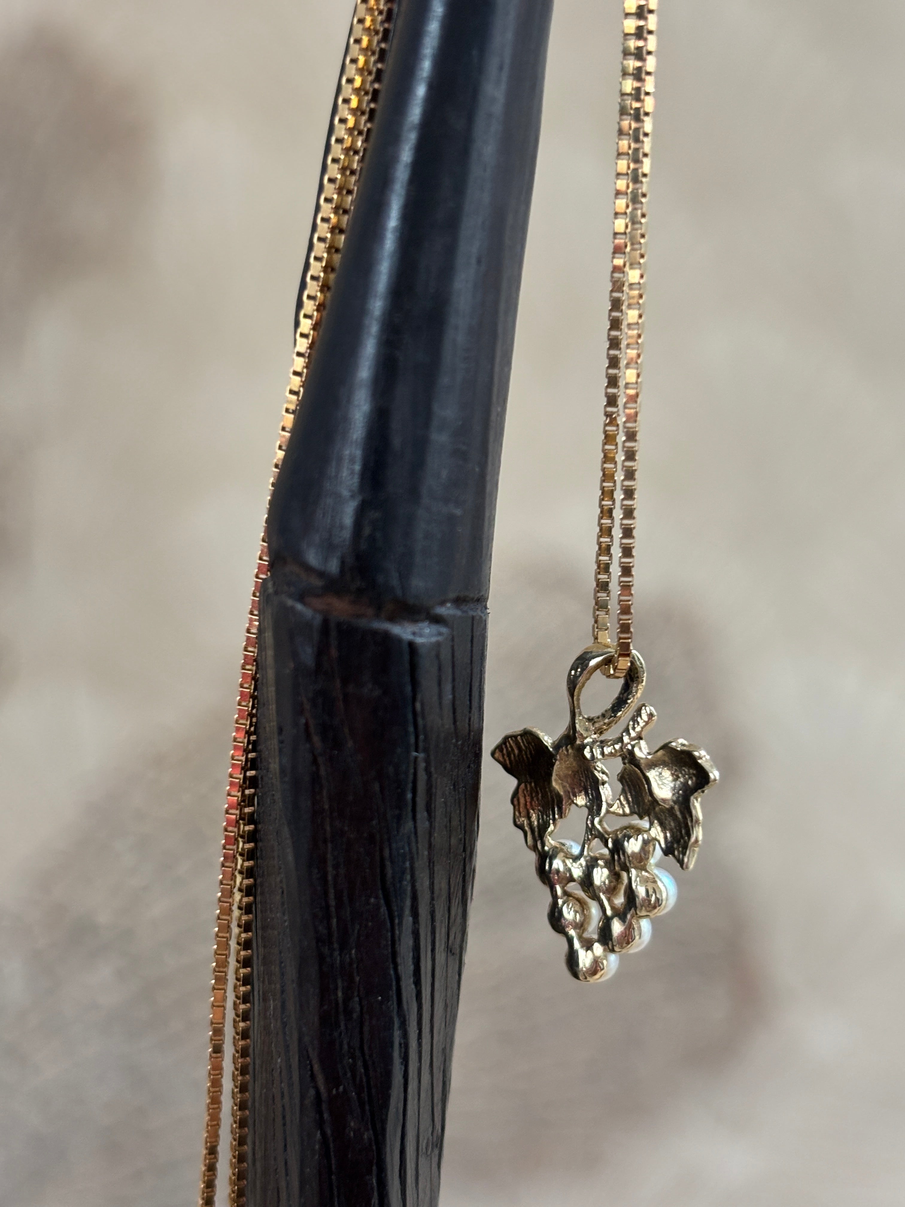 Vintage Druiventros Hanger