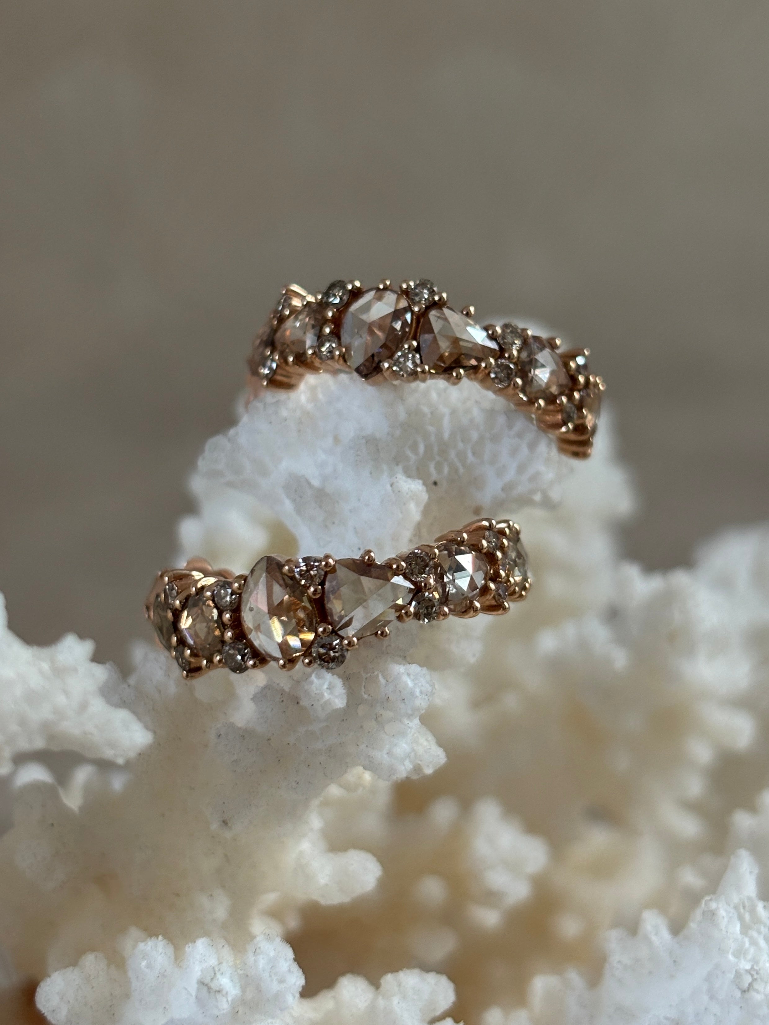 Brusi Diamant Oorbellen