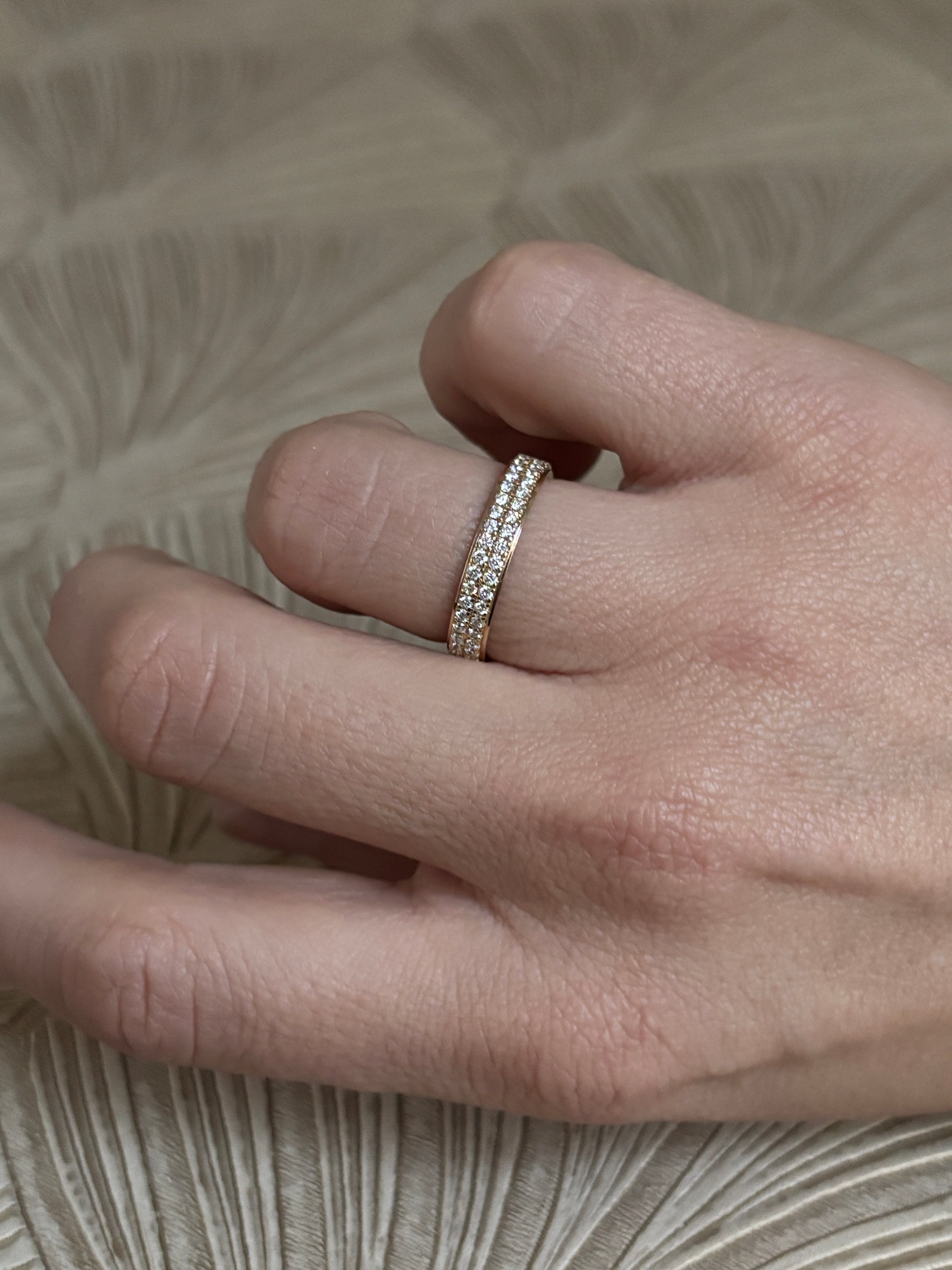 Moderne Pavé Ring
