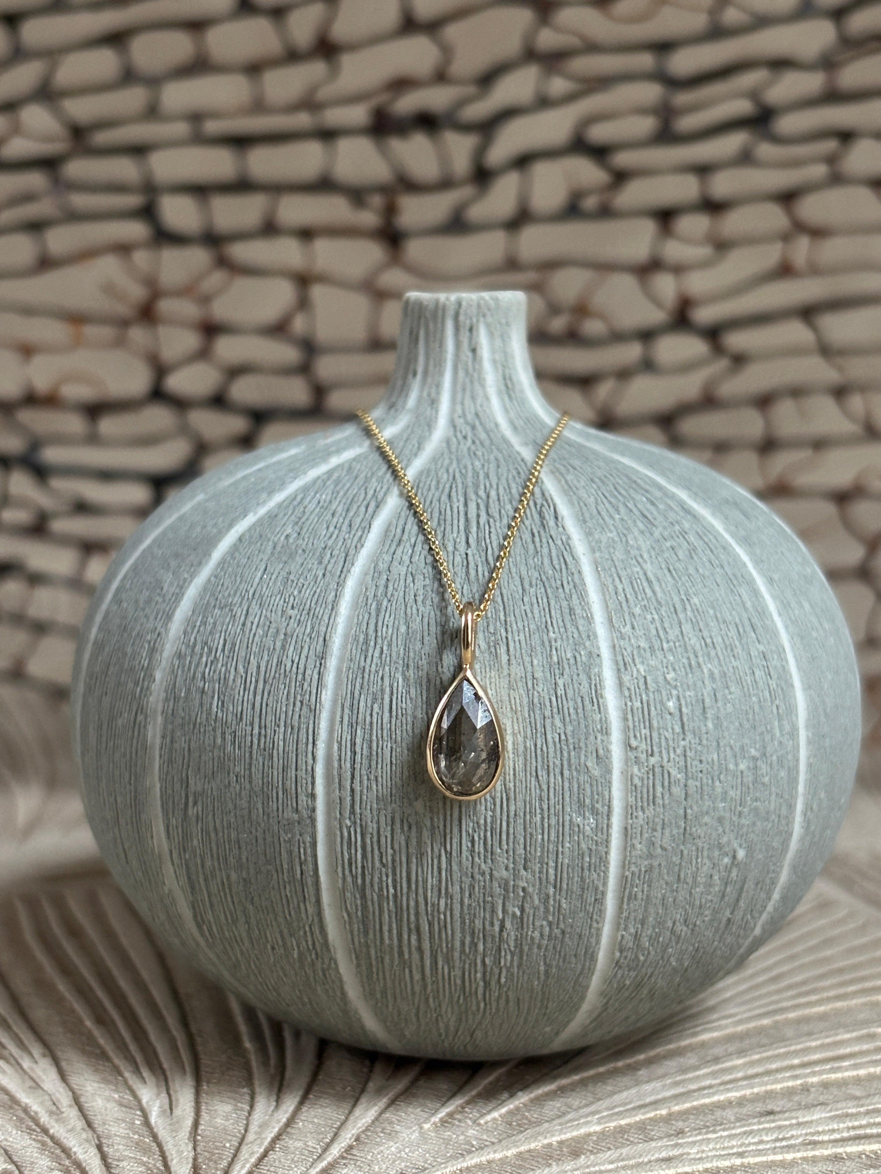 Diamant Druppel Hanger