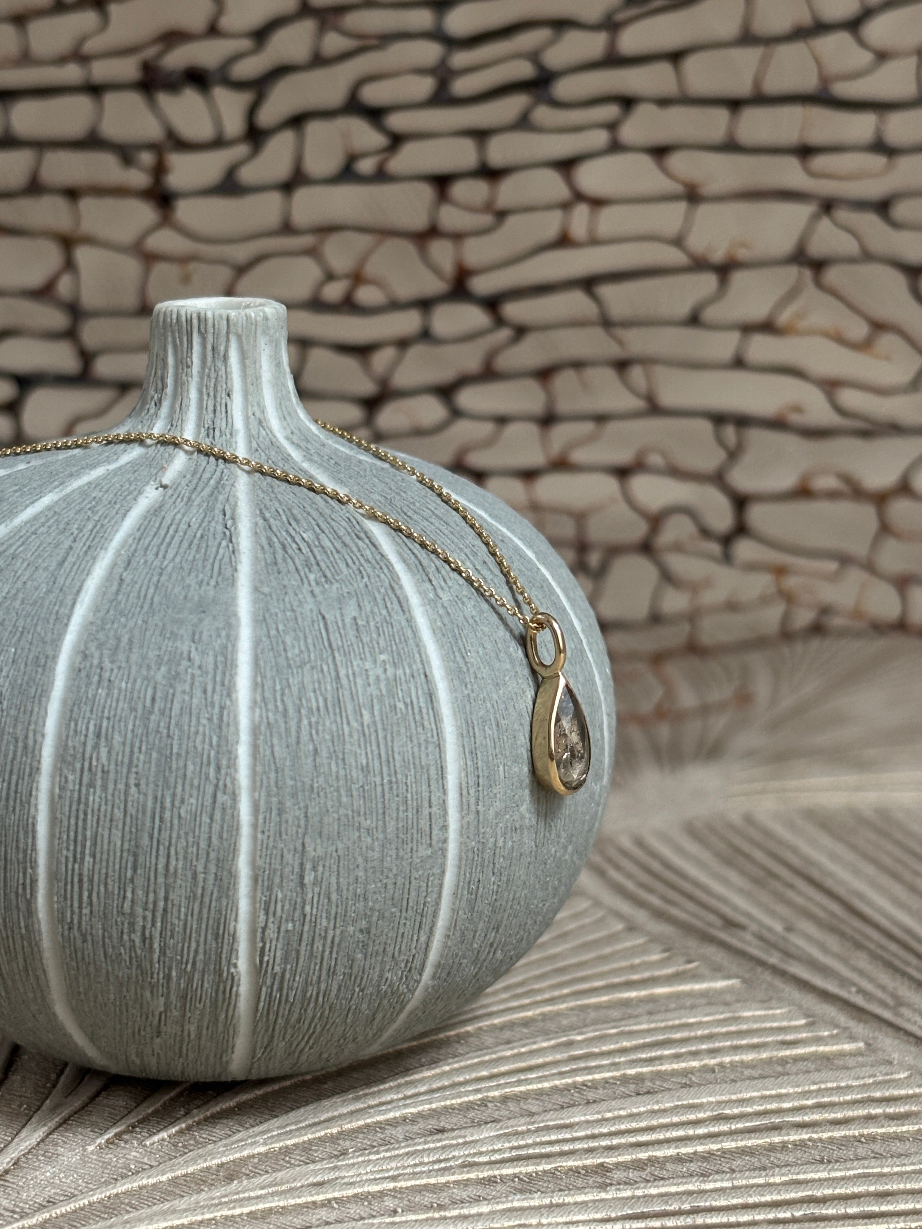 Diamant Druppel Hanger