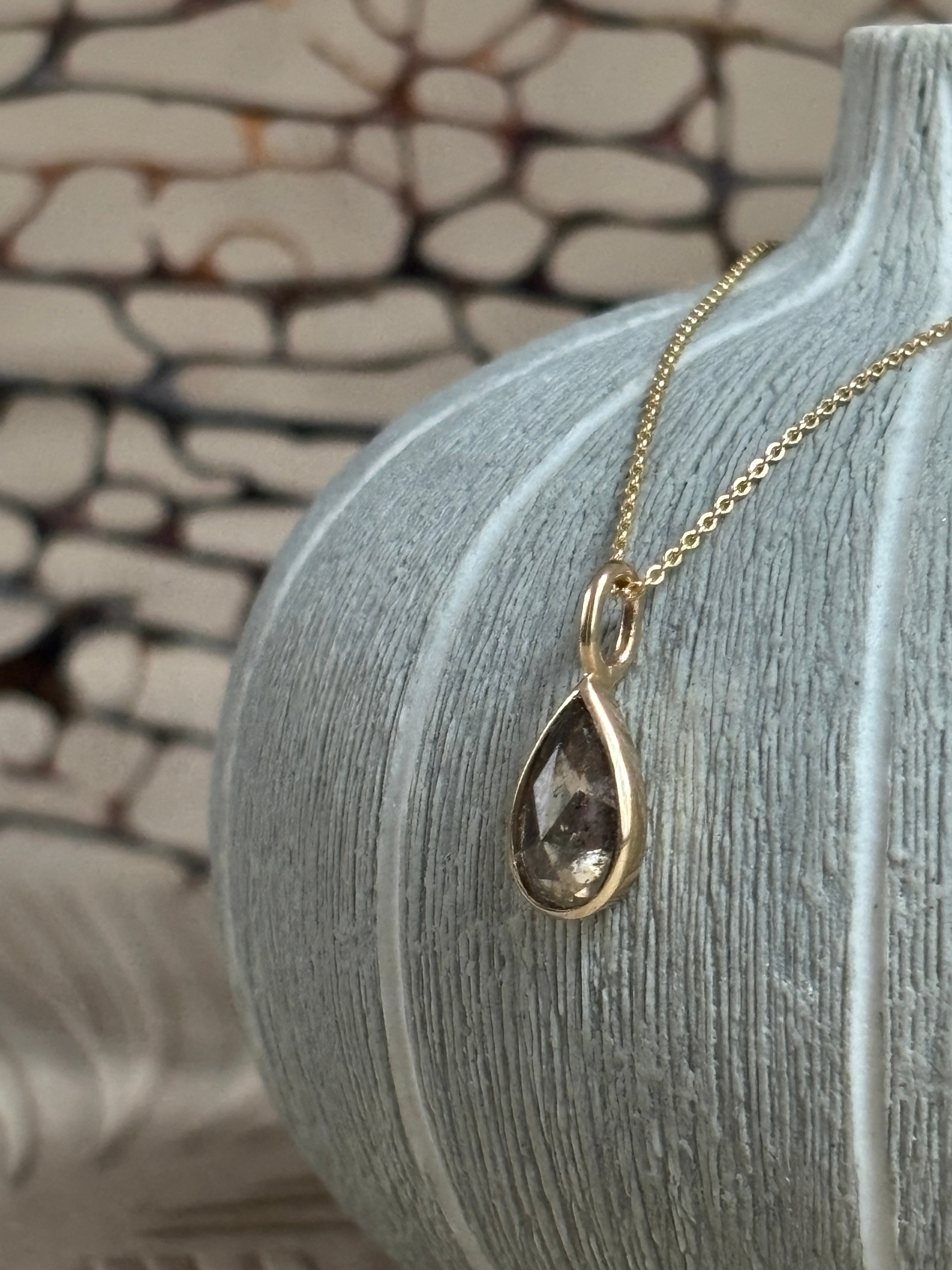 Diamant Druppel Hanger