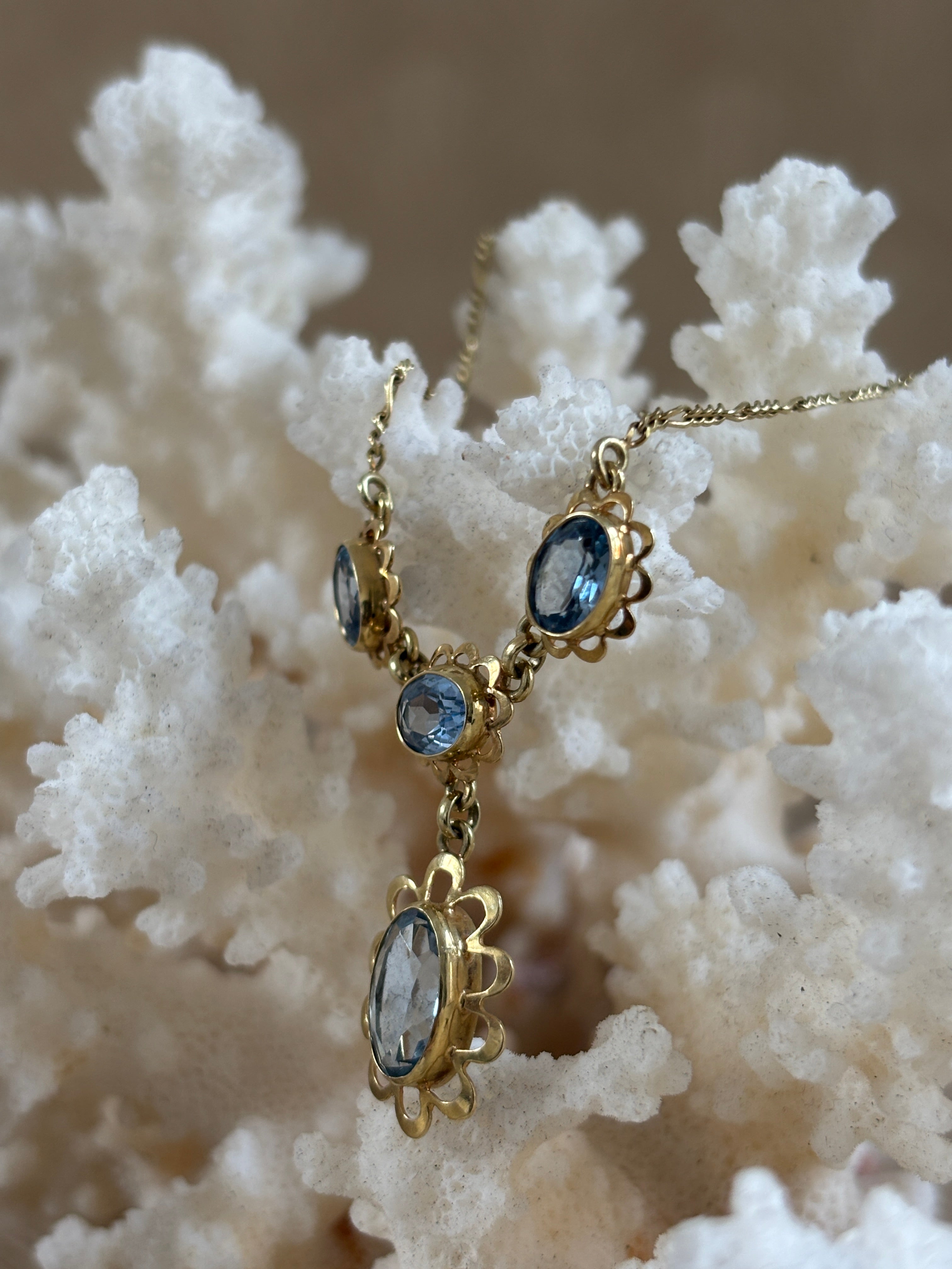 Topaas Vintage Ketting