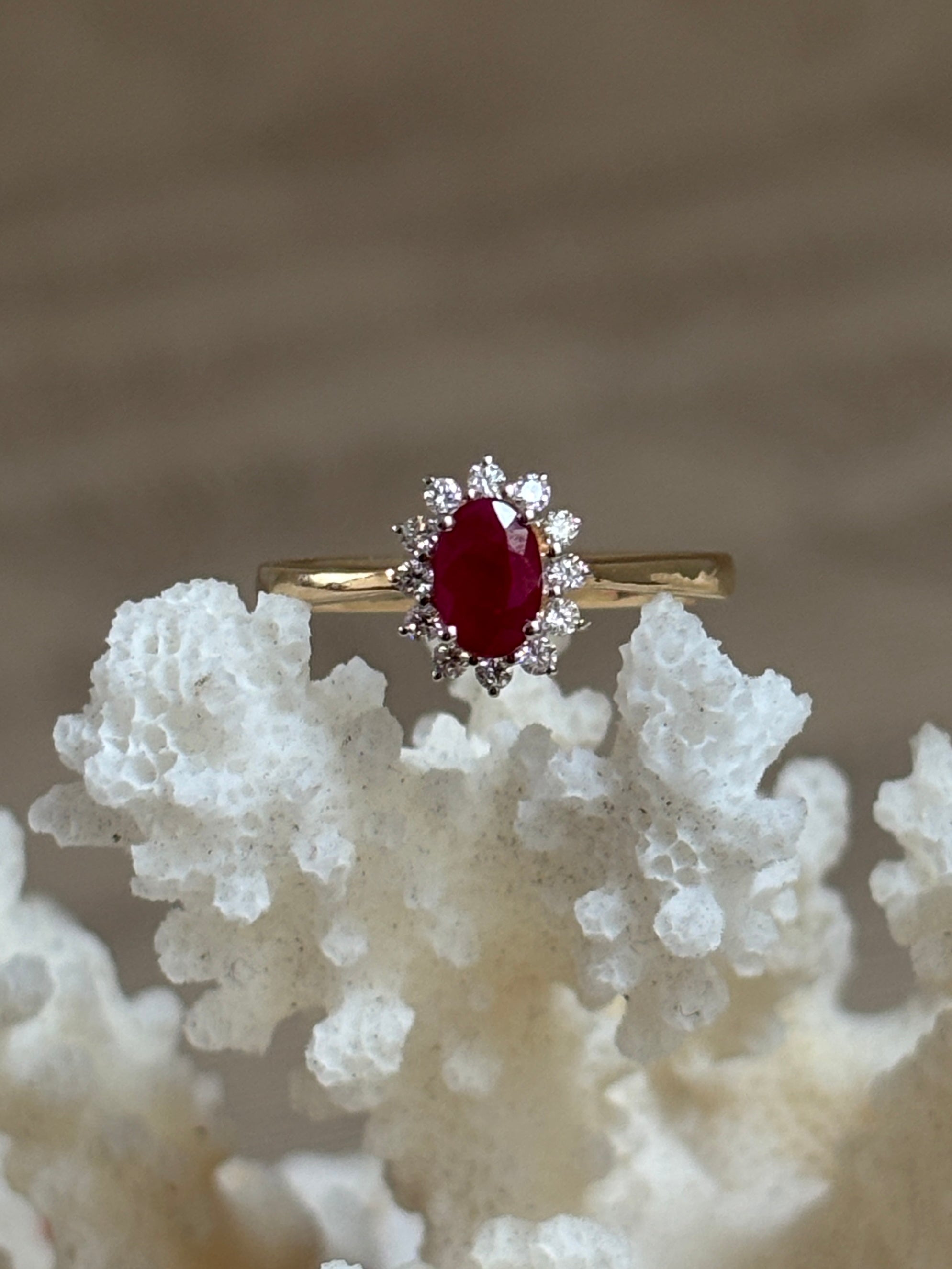 Entourage Ring Robijn