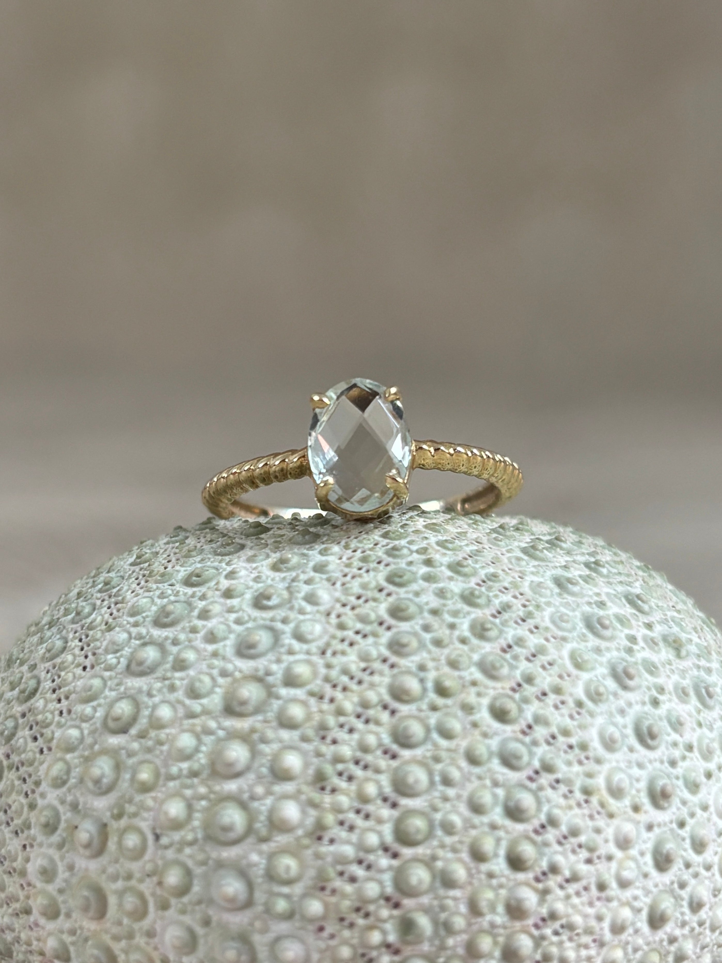 Prasioliet Tors Ring