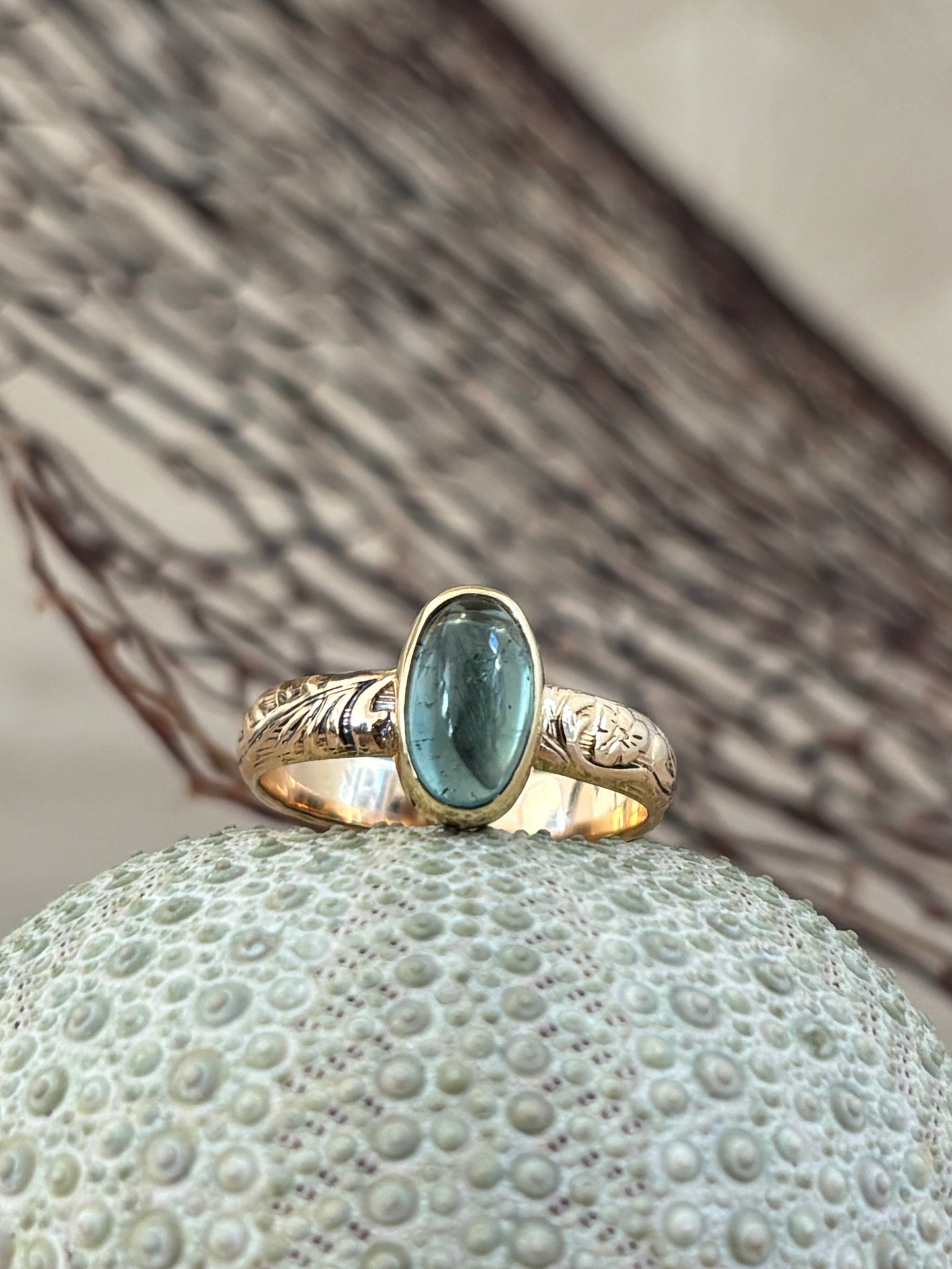 Toermalijn Patroon Ring