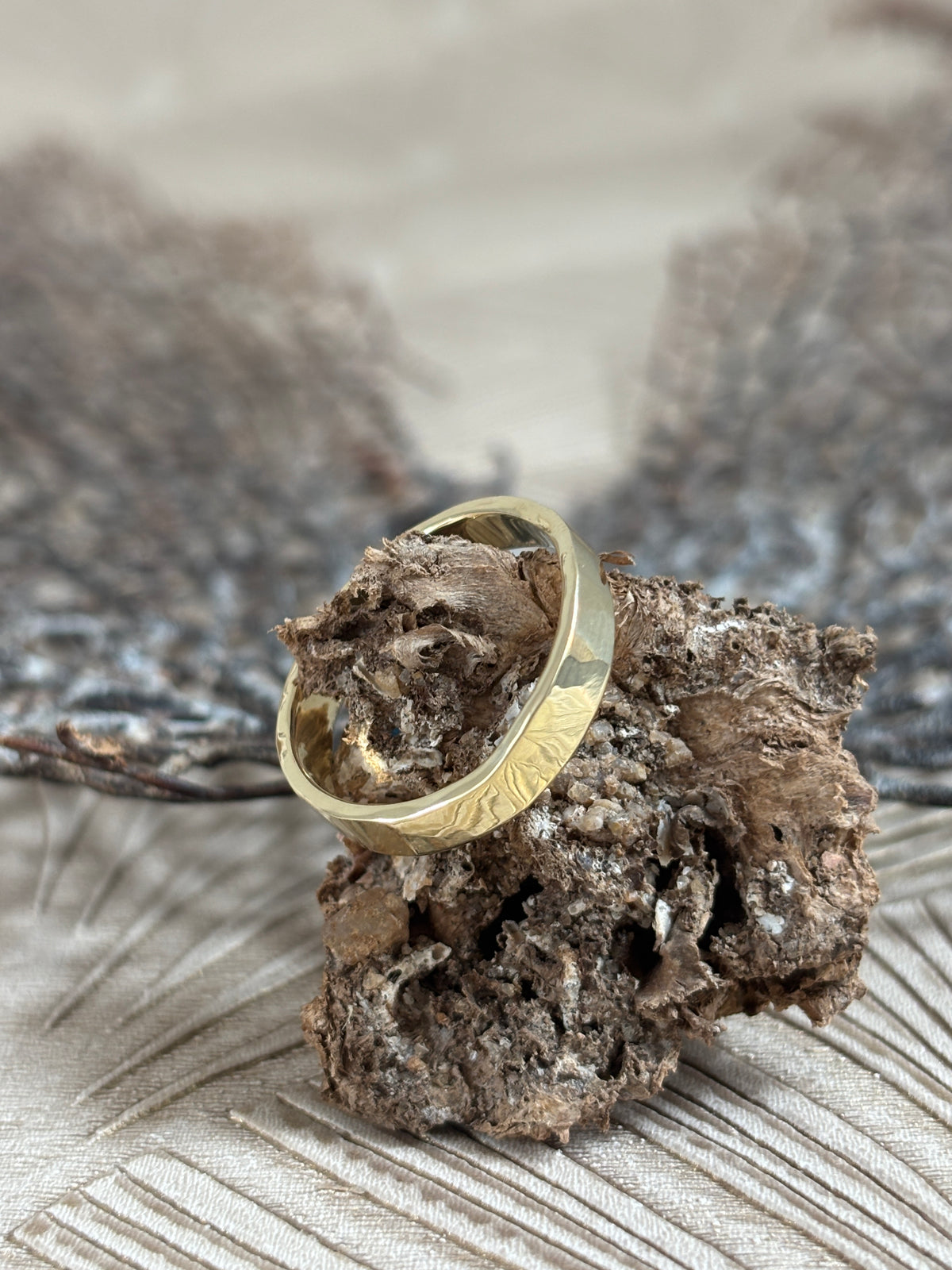 Grillige hamerslag Ring