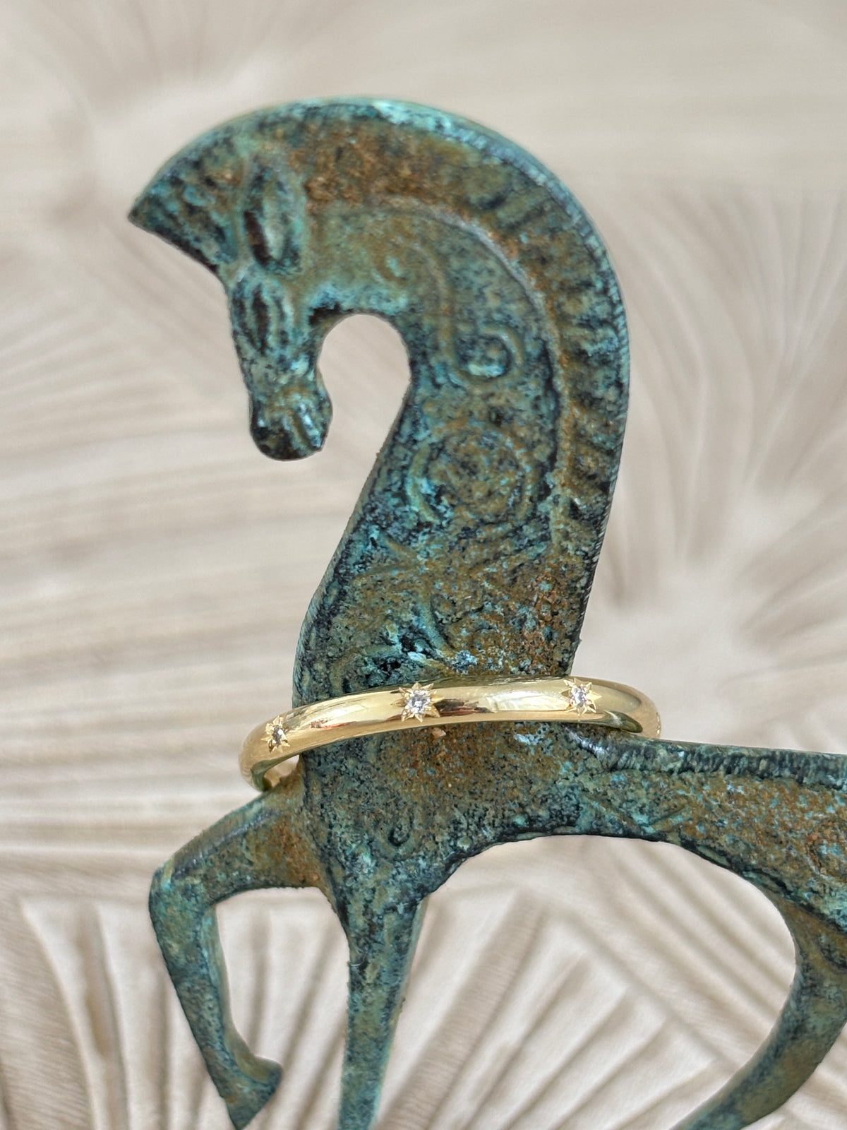Stermotief Diamant Ring