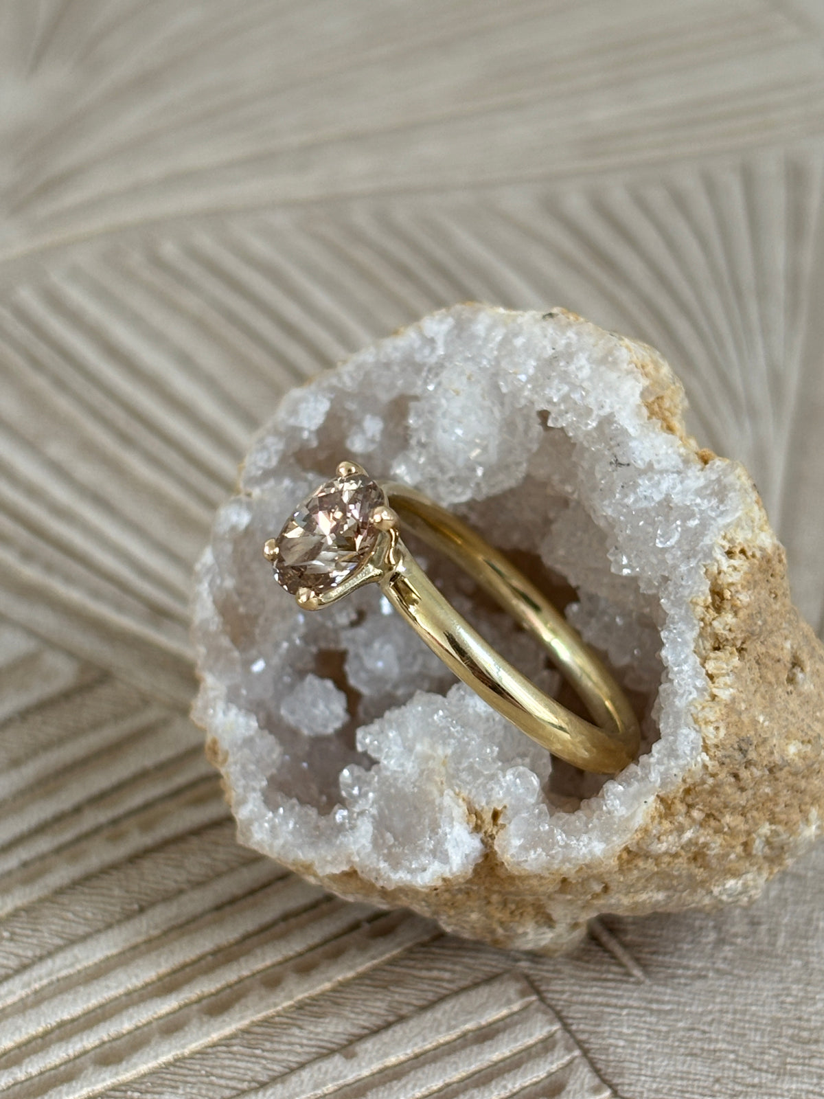 Chocolate Diamant Ring