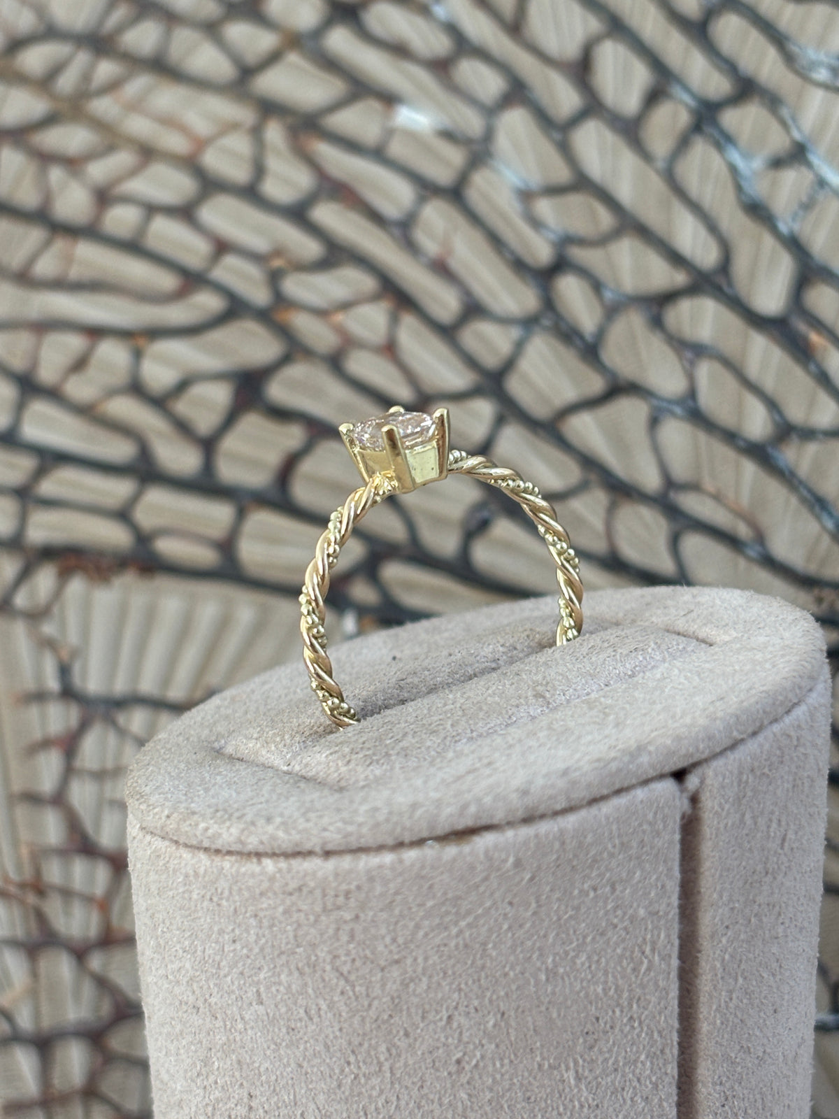 Emerals Diamant Ring