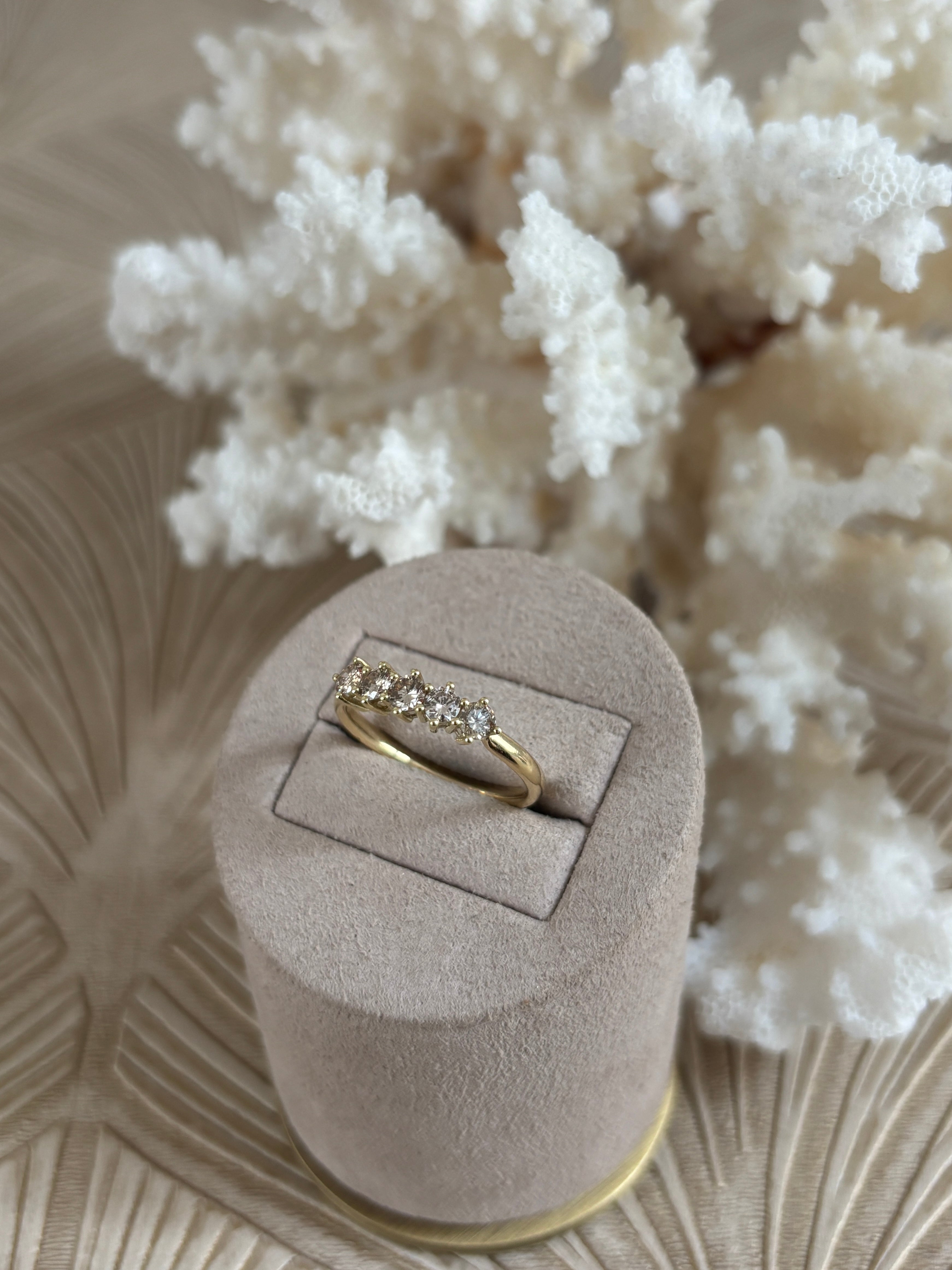 Rijring Champagne Diamant