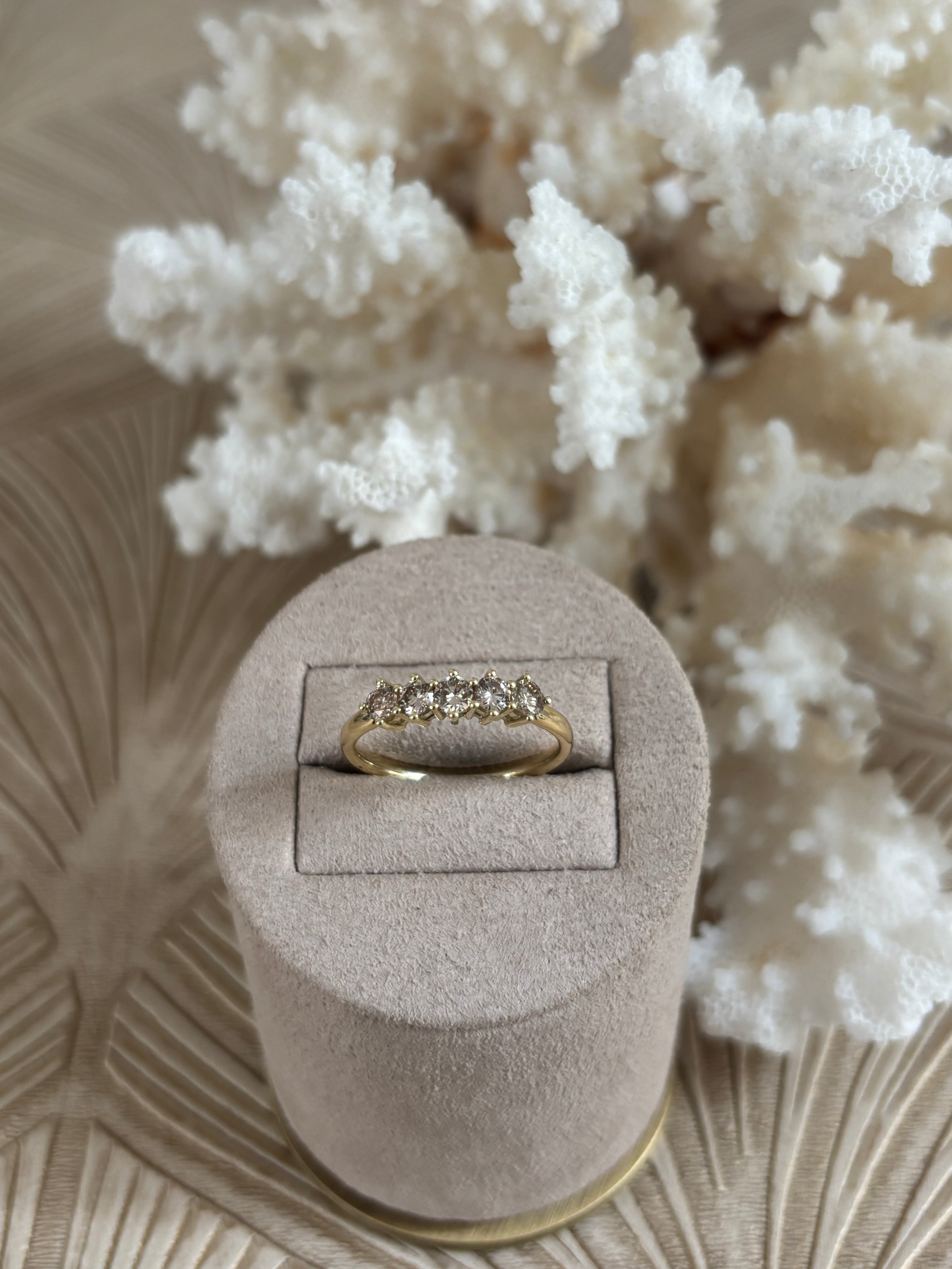 Rijring Champagne Diamant