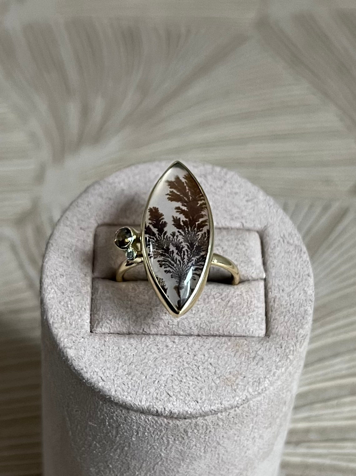 Dendriet Diamant Ring