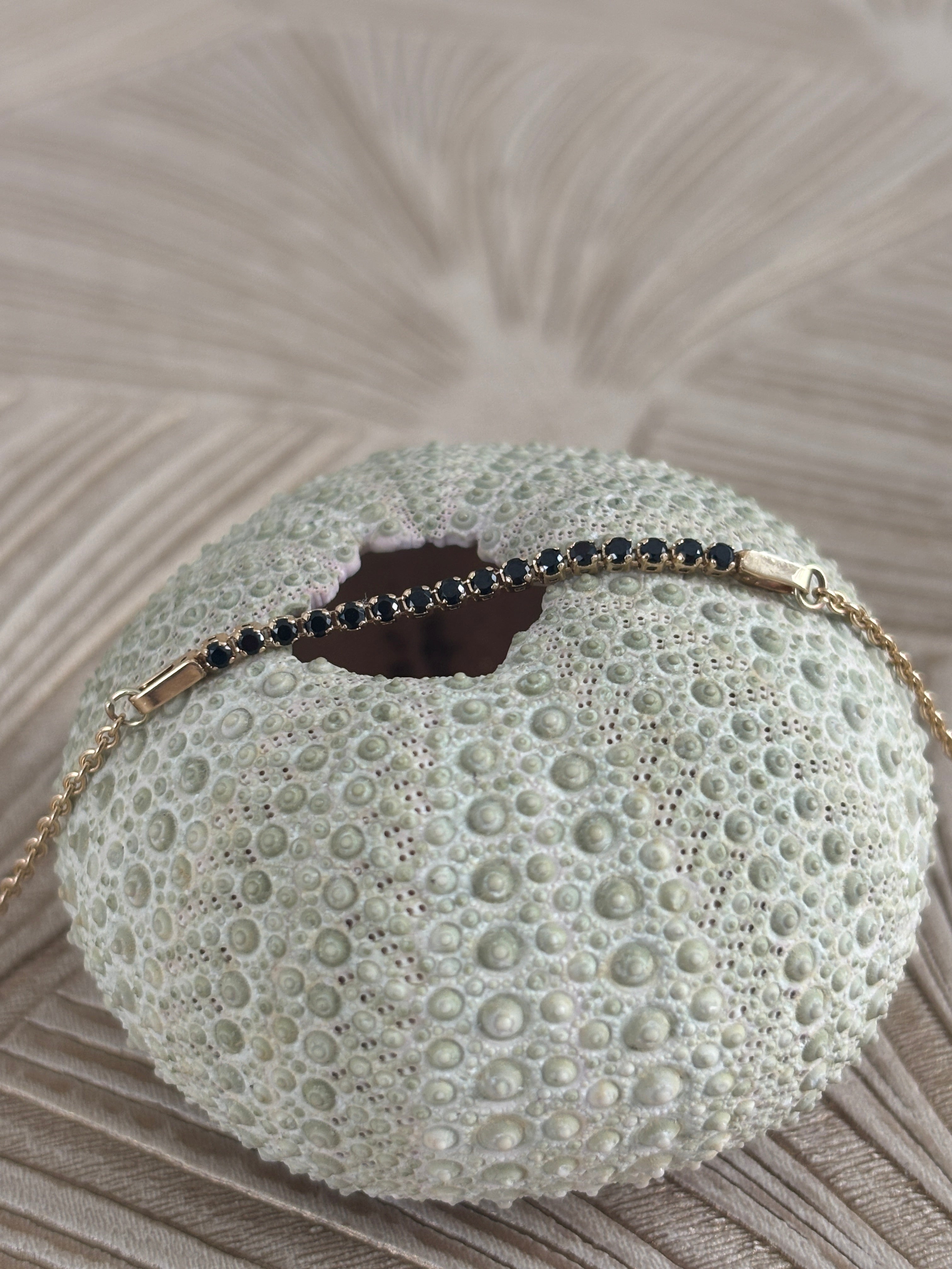 Armband Zwarte Spinel