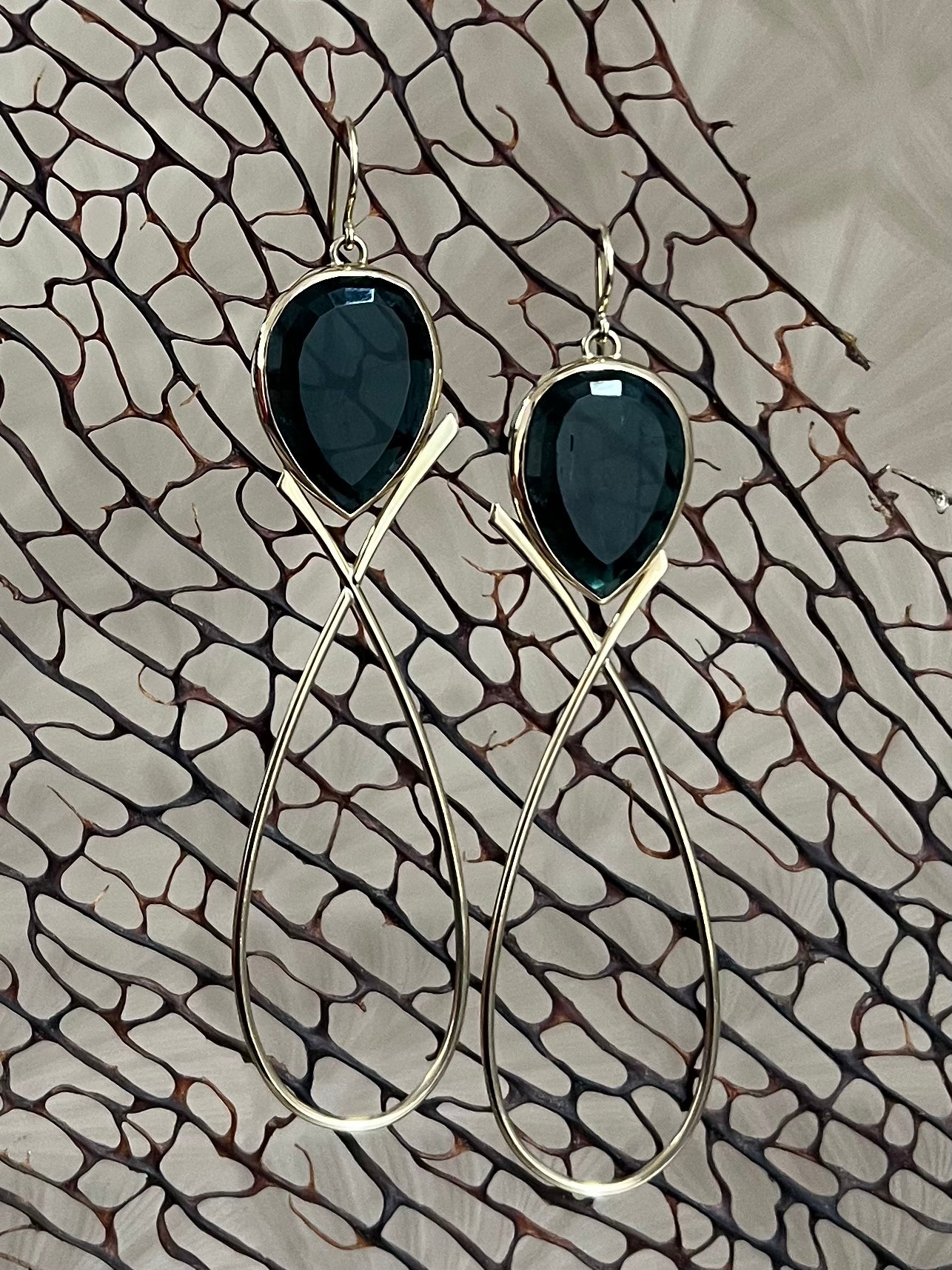 Oceaan Druppel Oorbellen