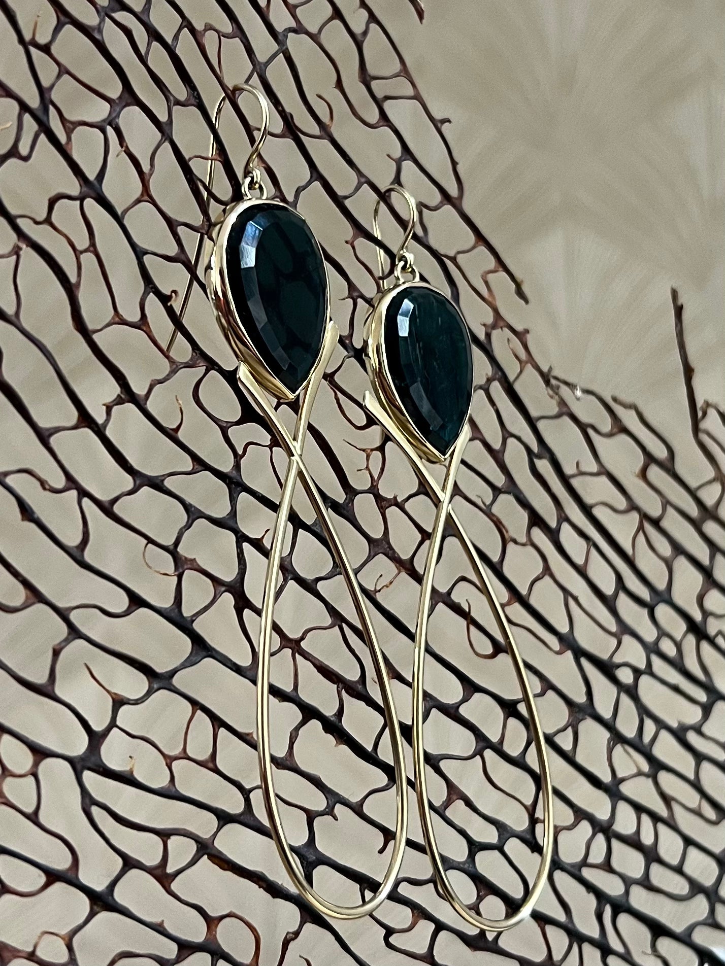 Oceaan Druppel Oorbellen