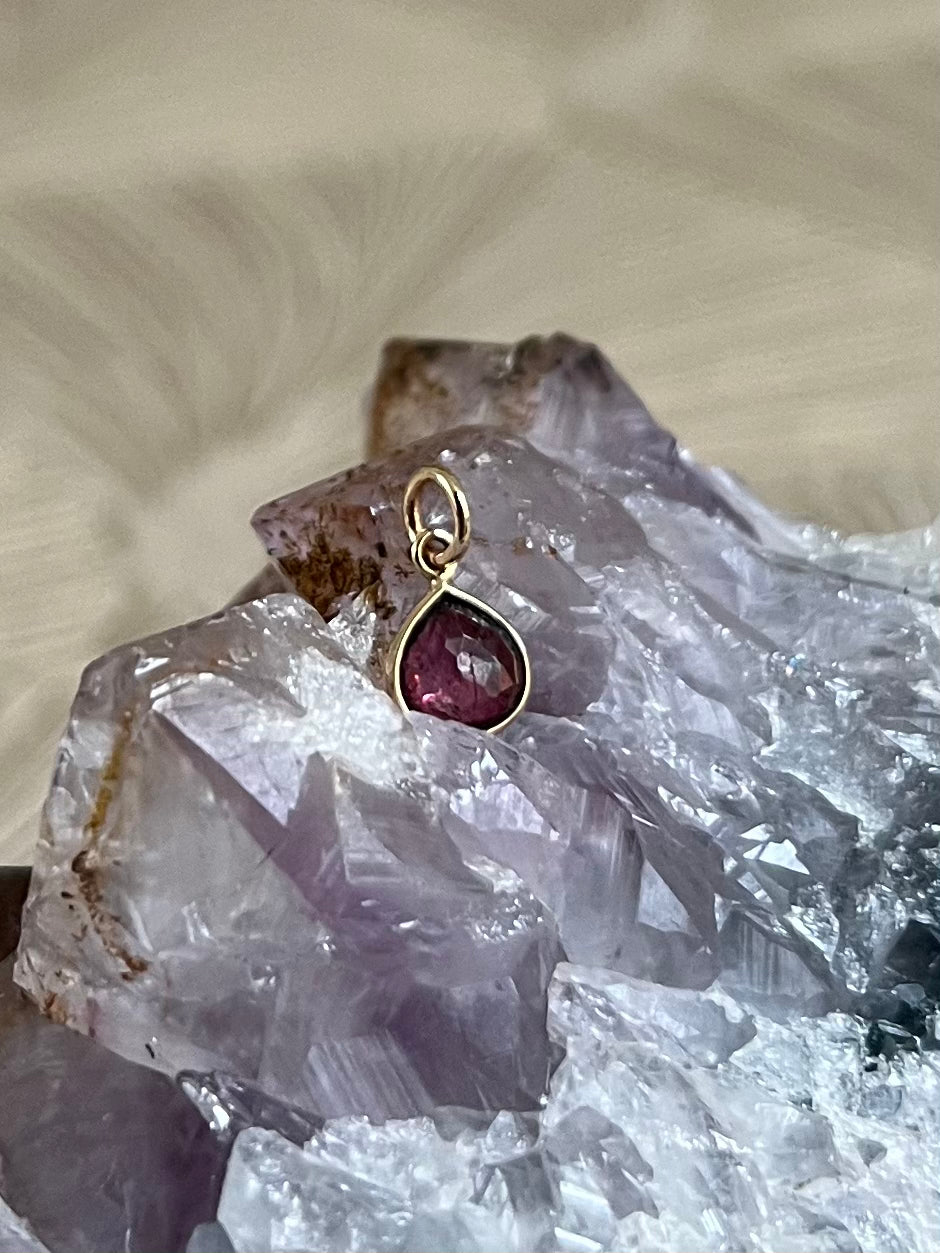 Roze Toermalijn Hanger
