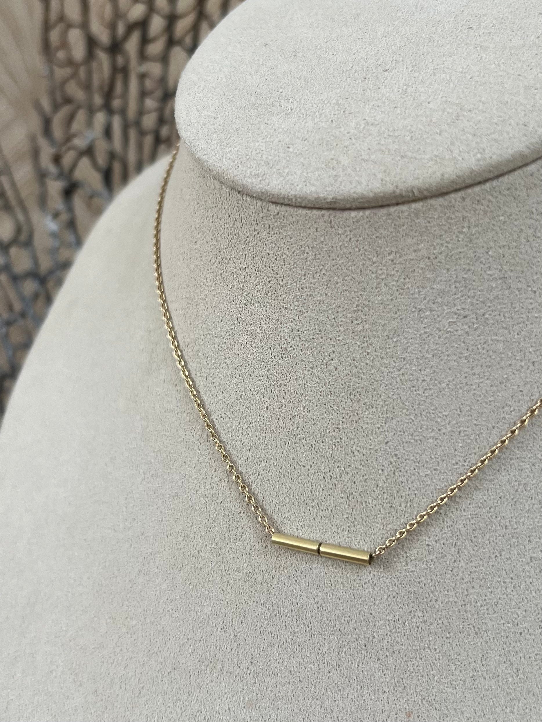 Rutielkwarts Baguette Ketting