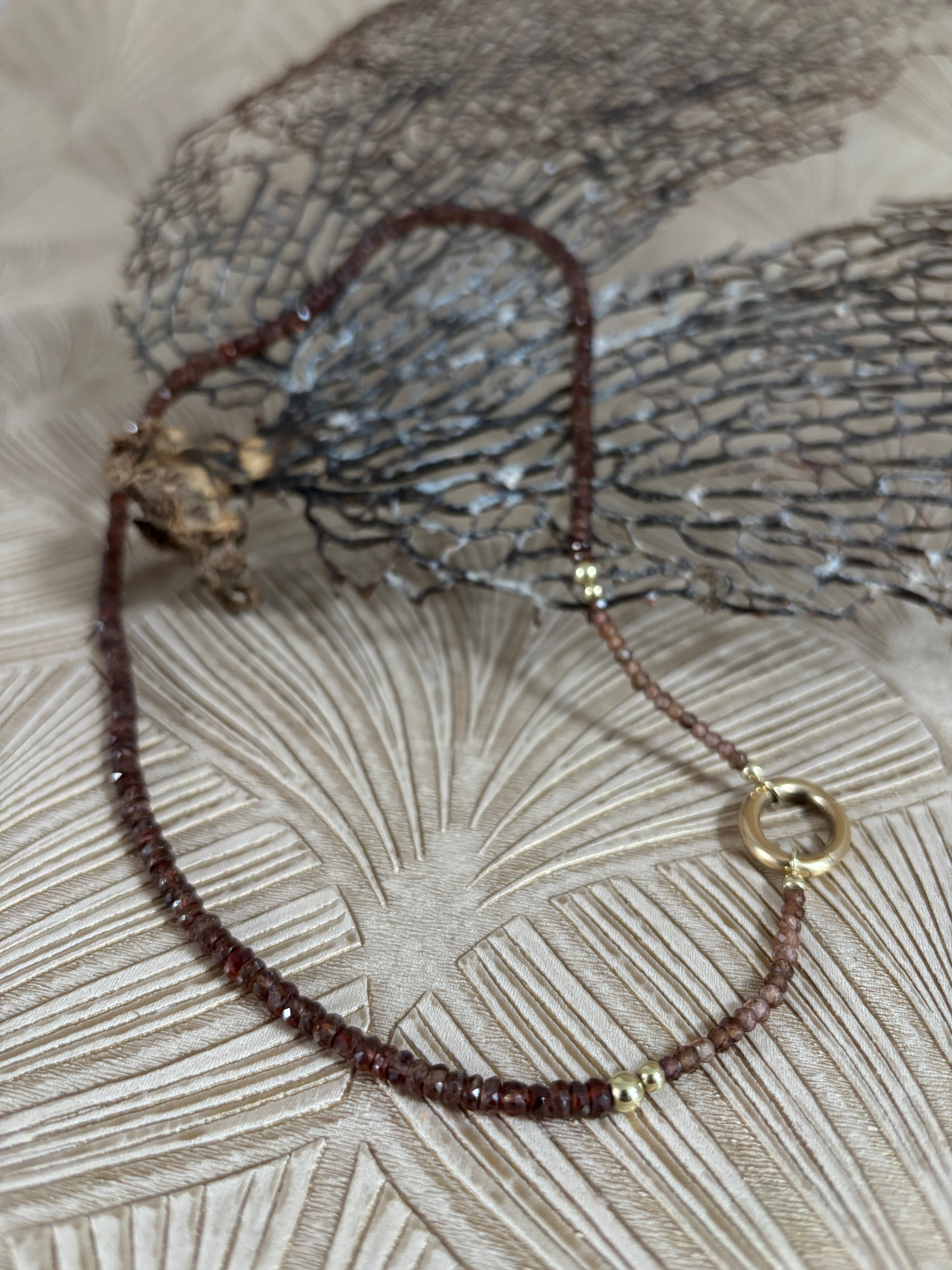 Zirkoon Ketting Paperclip