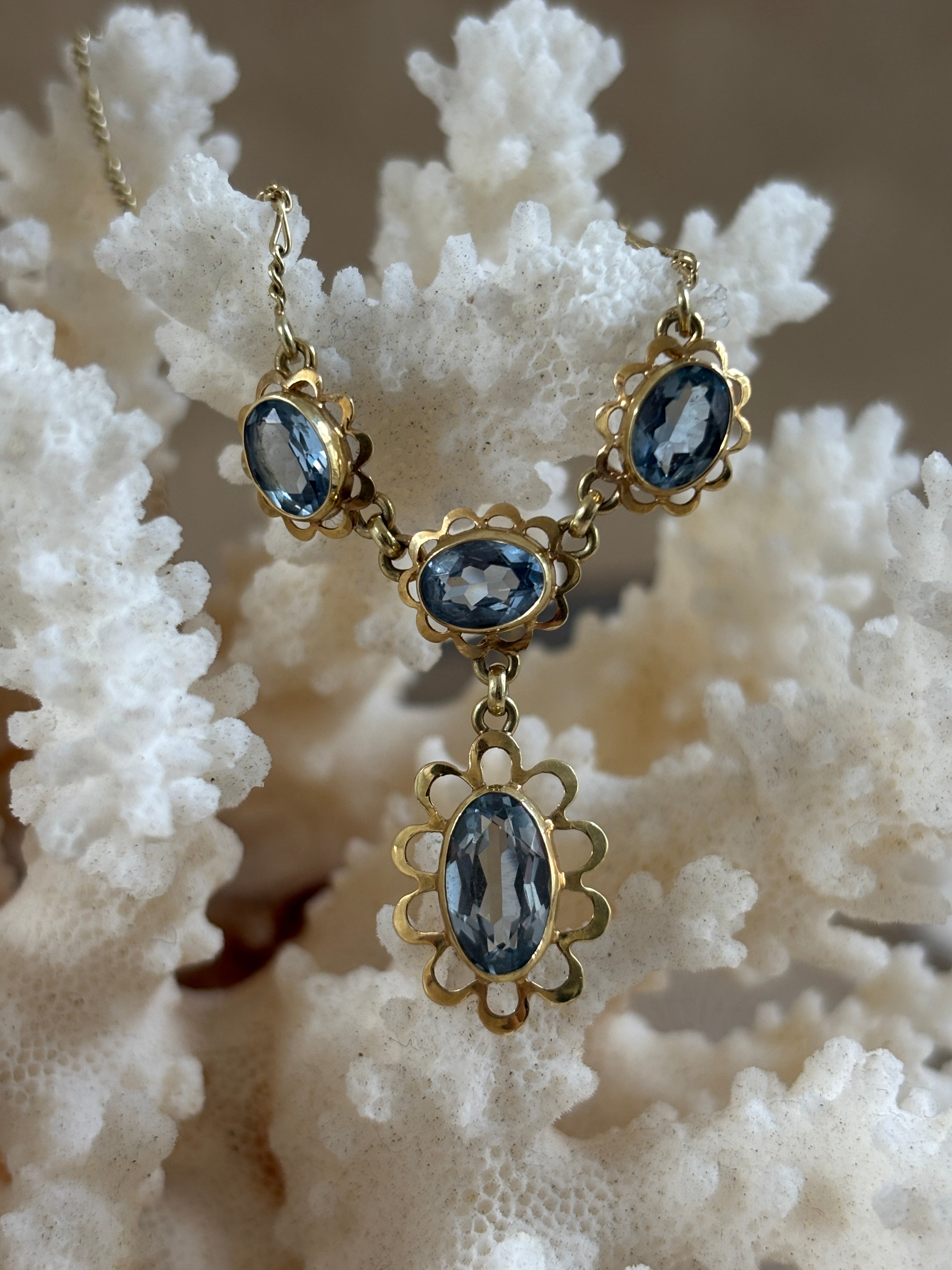 Topaas Vintage Ketting