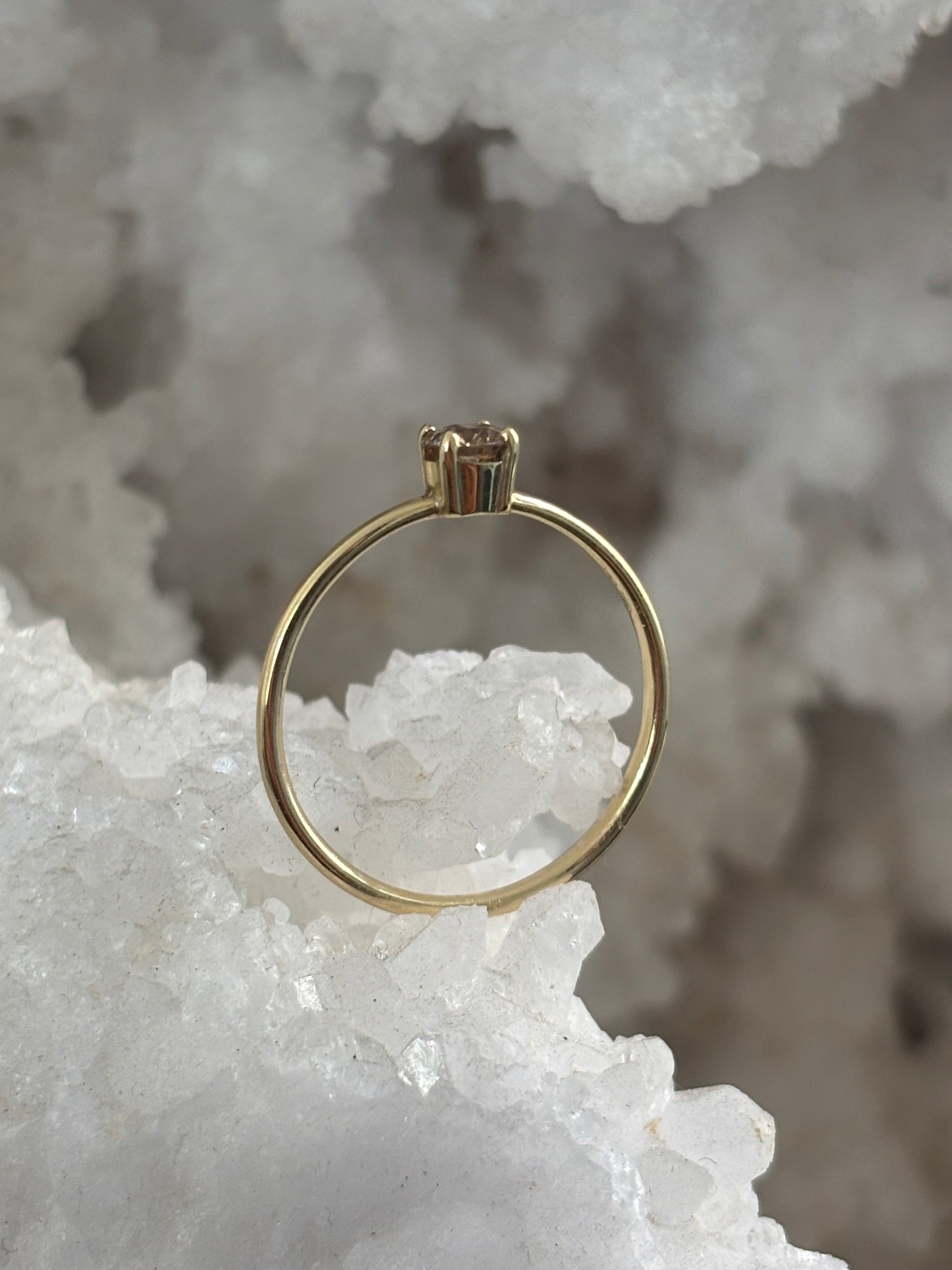 Champagne Diamant Solitair